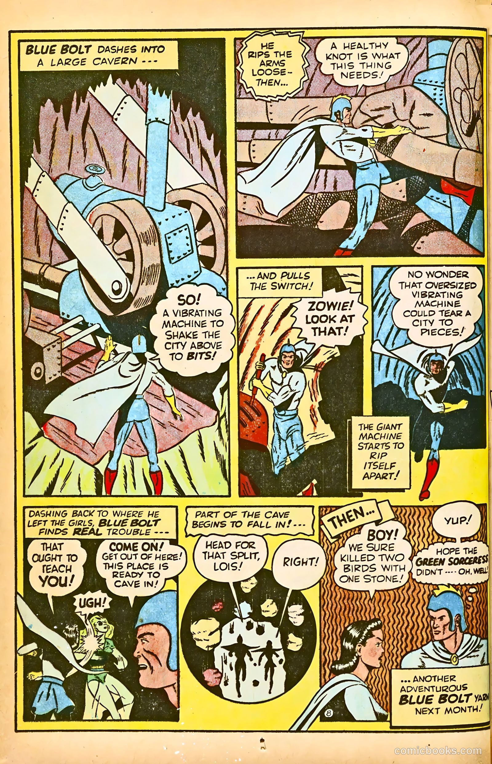 Blue Bolt #111 — page 29 of 30