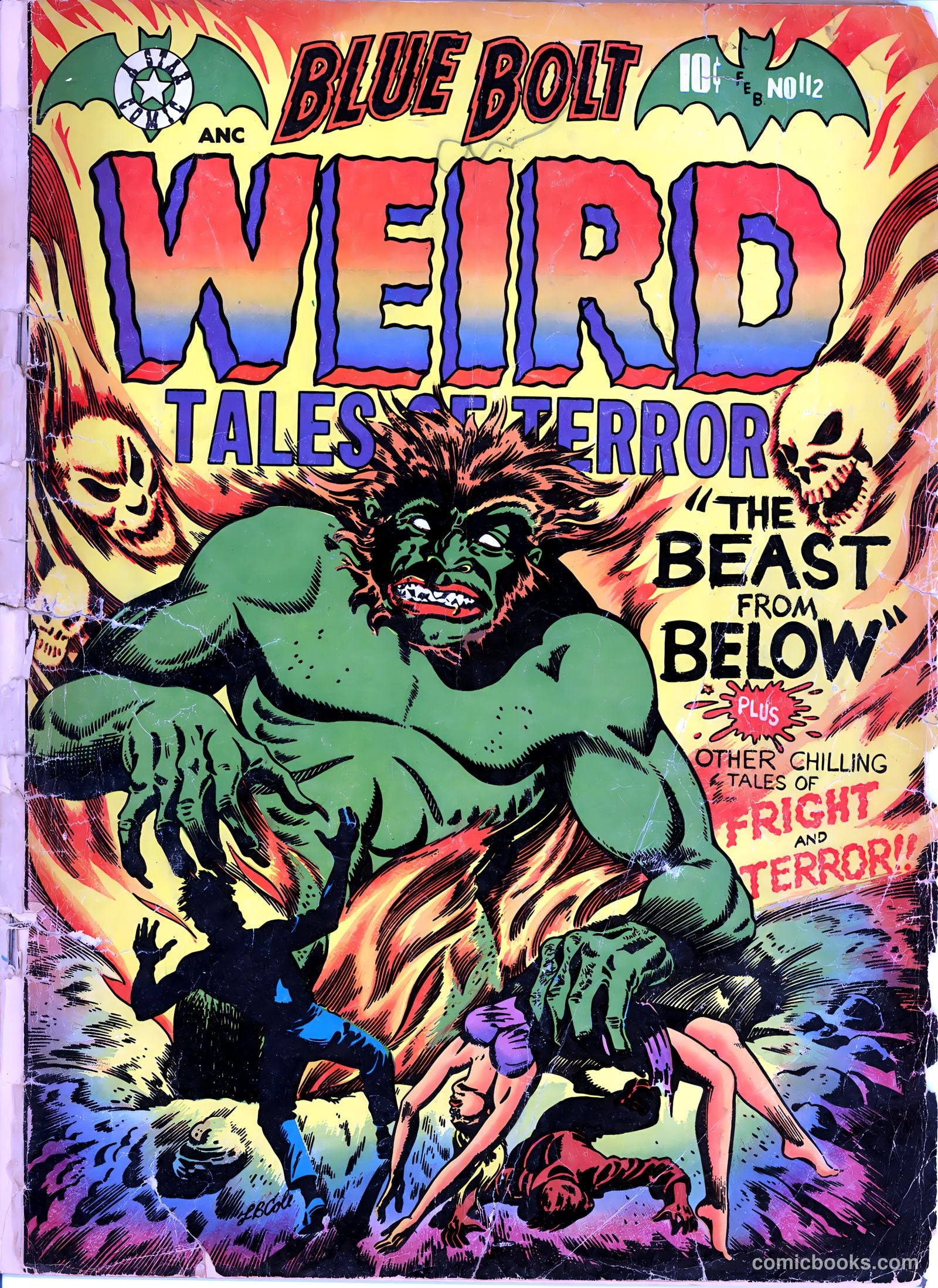 Blue Bolt #112 — page 1 of 36