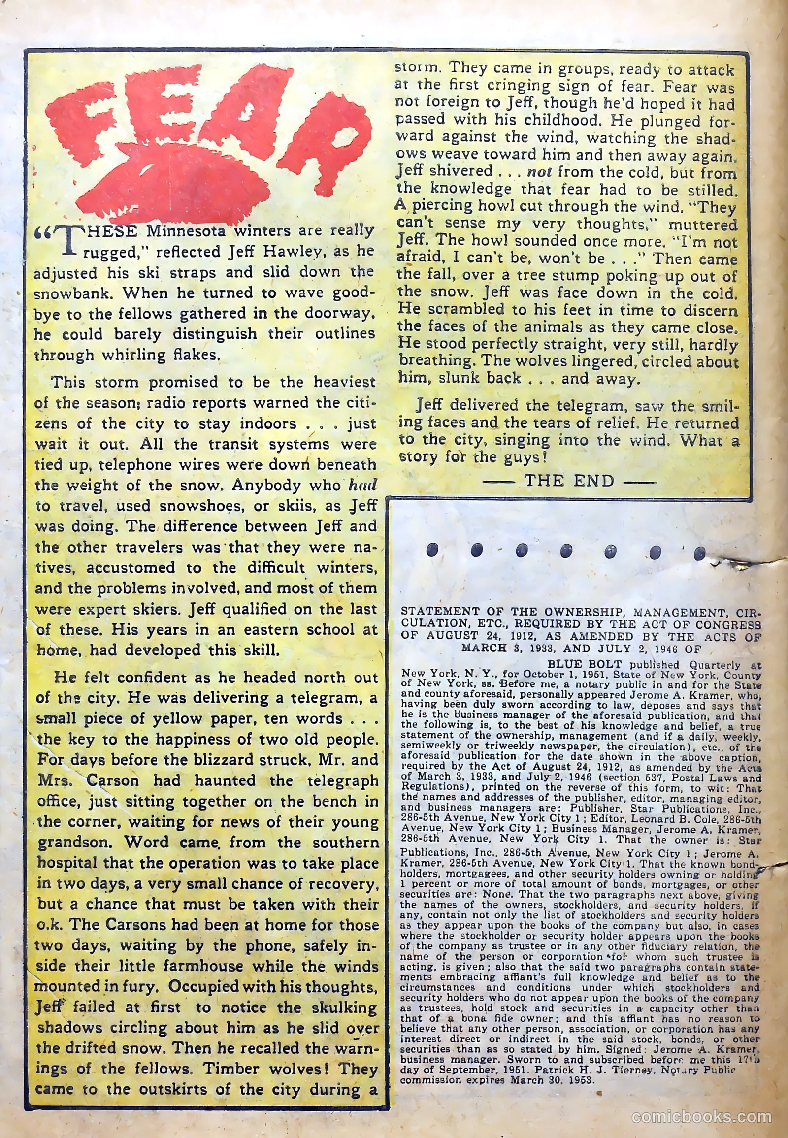 Blue Bolt #112 — page 26 of 36
