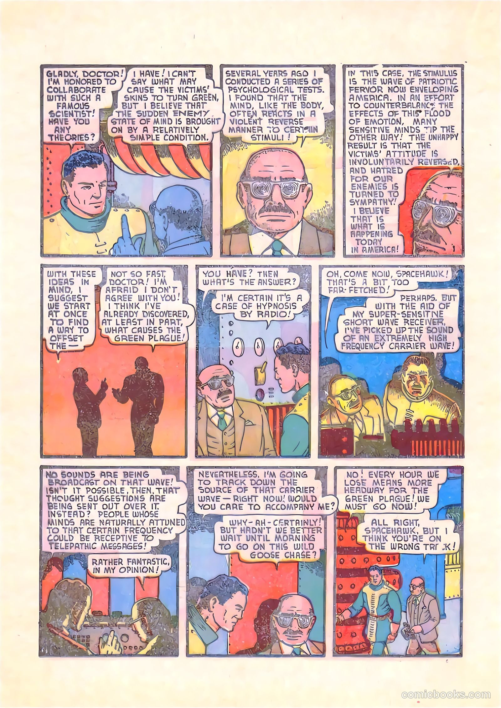 Blue Bolt #113 — page 20 of 36