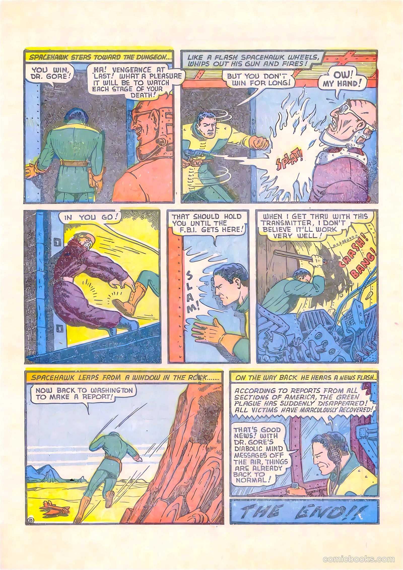 Blue Bolt #113 — page 25 of 36