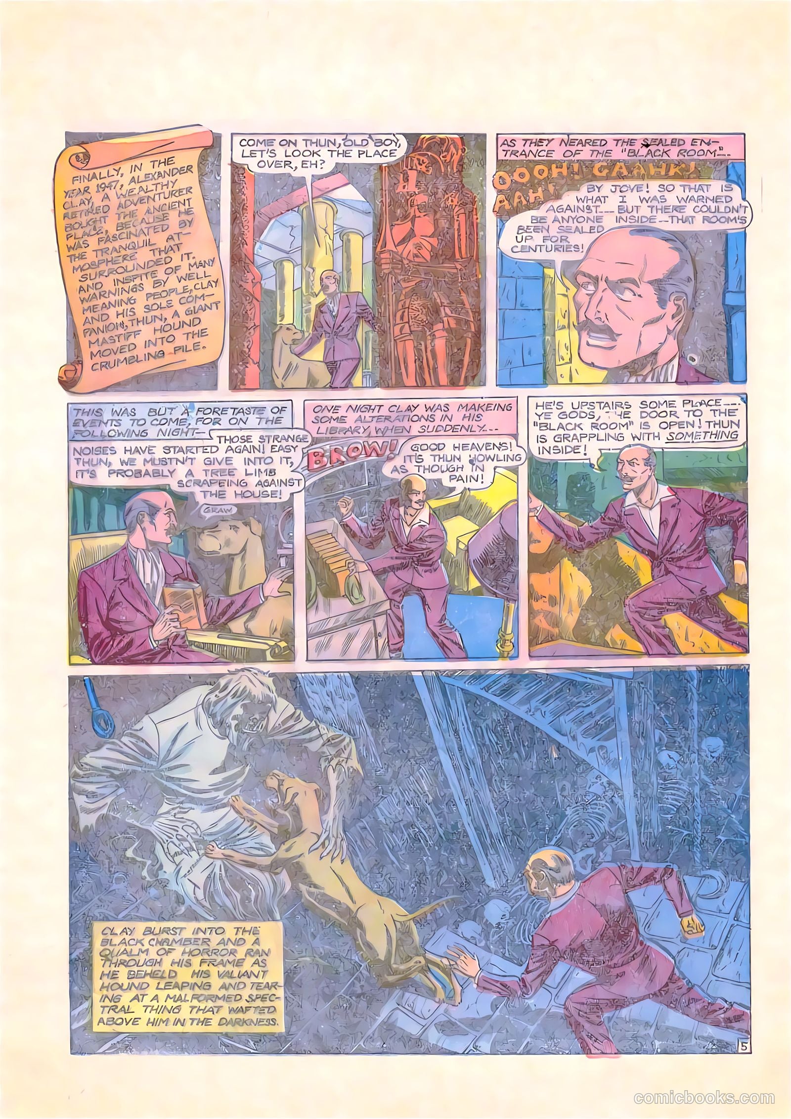 Blue Bolt #113 — page 32 of 36