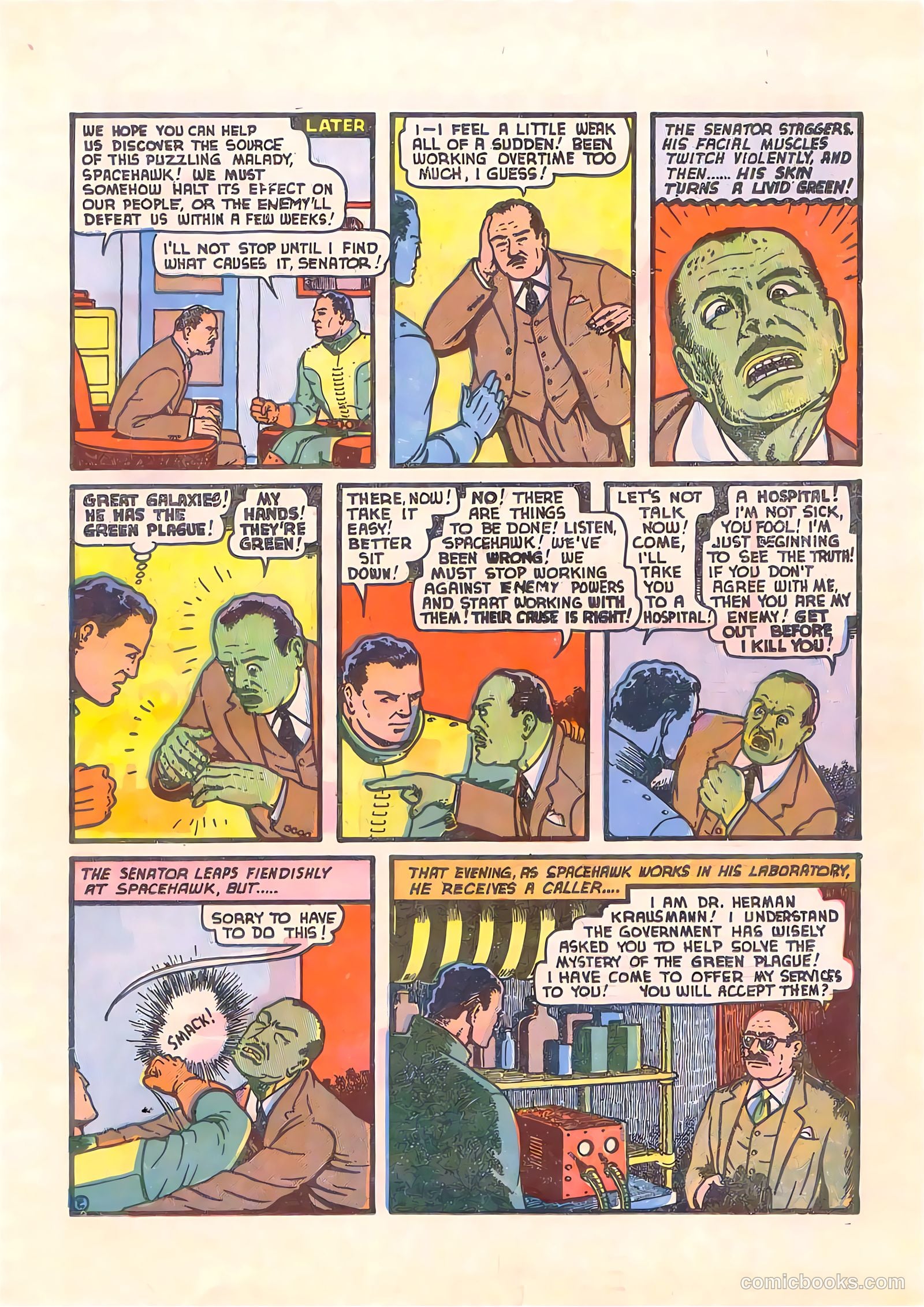 Blue Bolt #115 — page 19 of 35