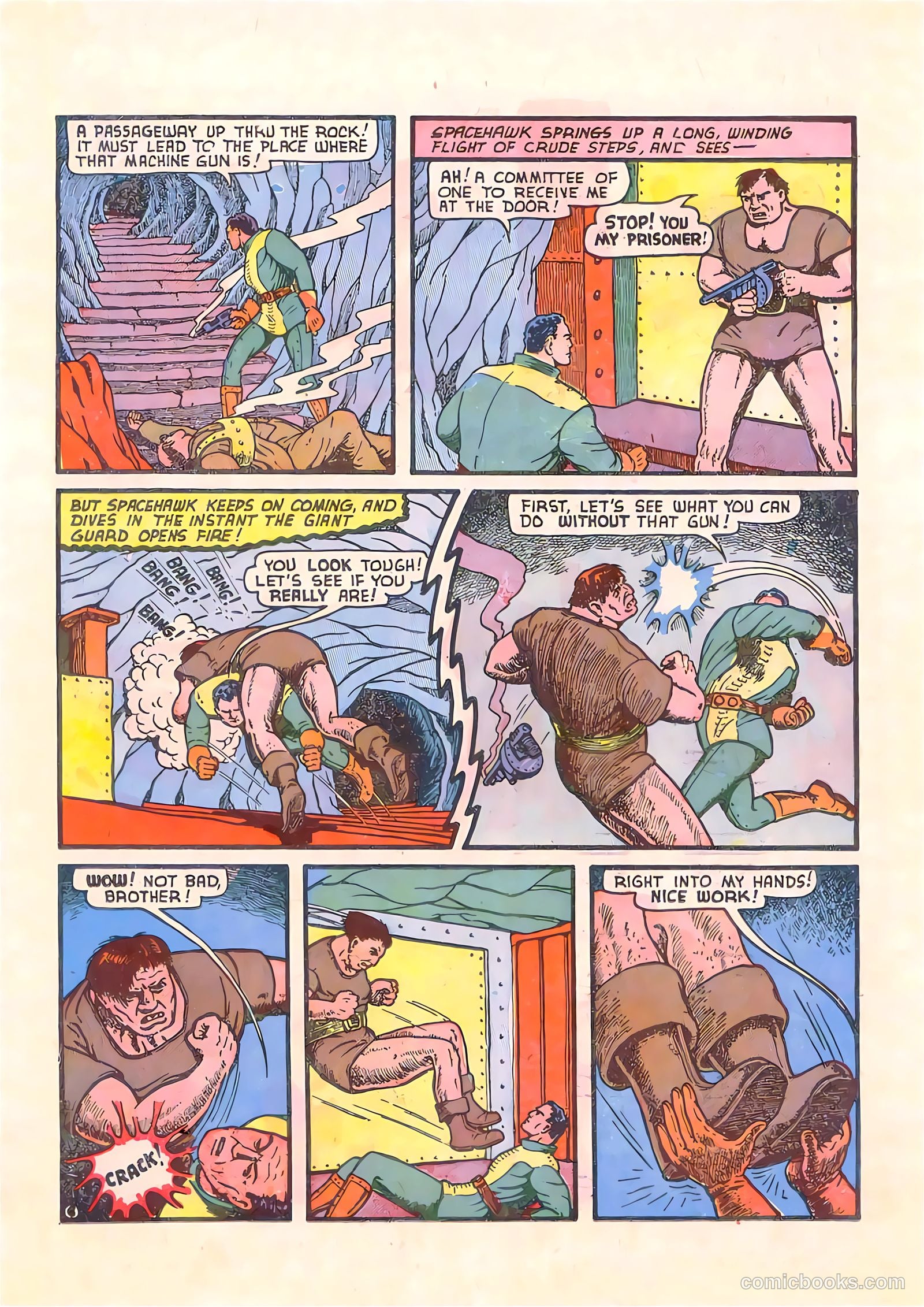 Blue Bolt #115 — page 23 of 35