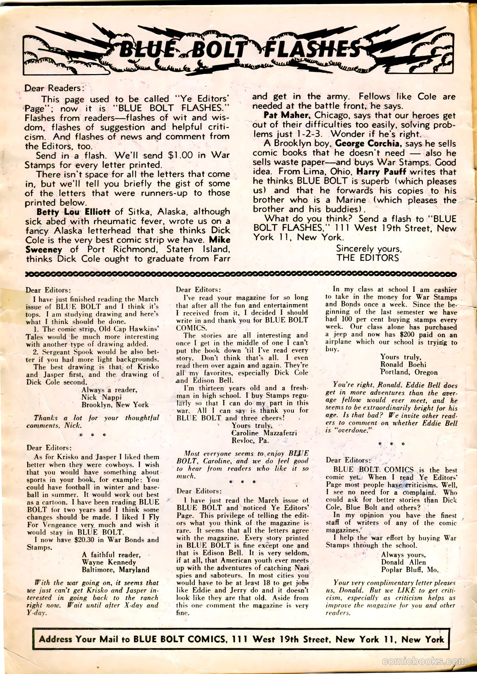 Blue Bolt #12 — page 2 of 52