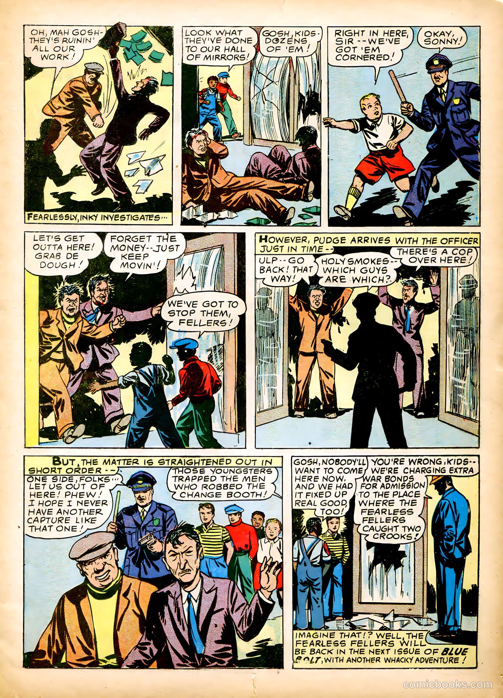 Blue Bolt #12 — page 17 of 52