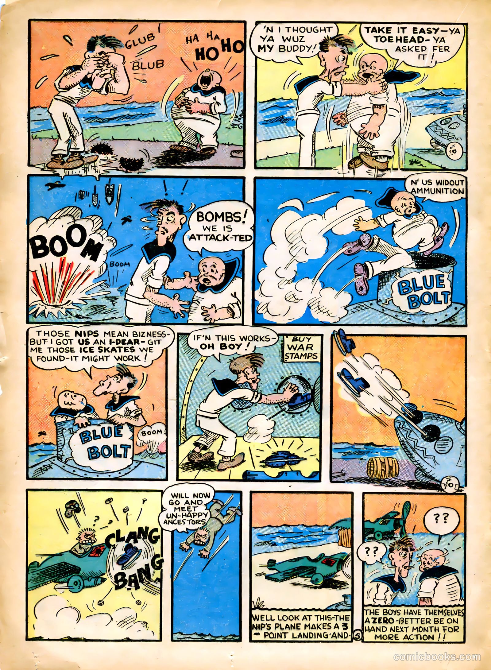 Blue Bolt #12 — page 34 of 52