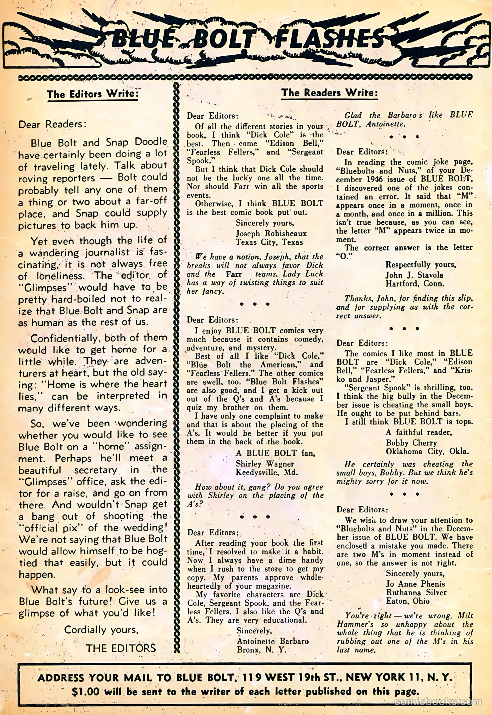Blue Bolt #12 — page 2 of 52