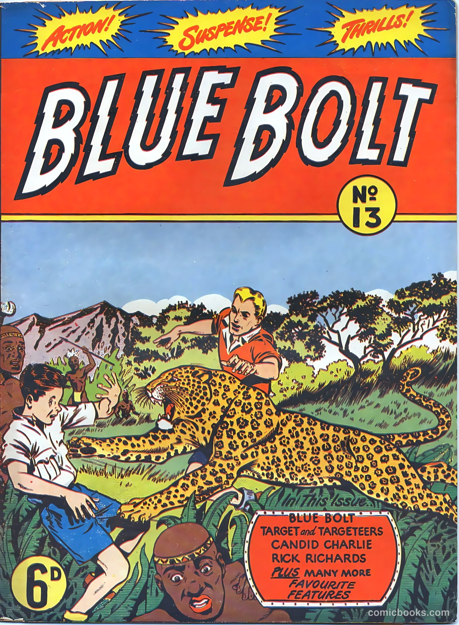 Blue Bolt #13 — page 1 of 36