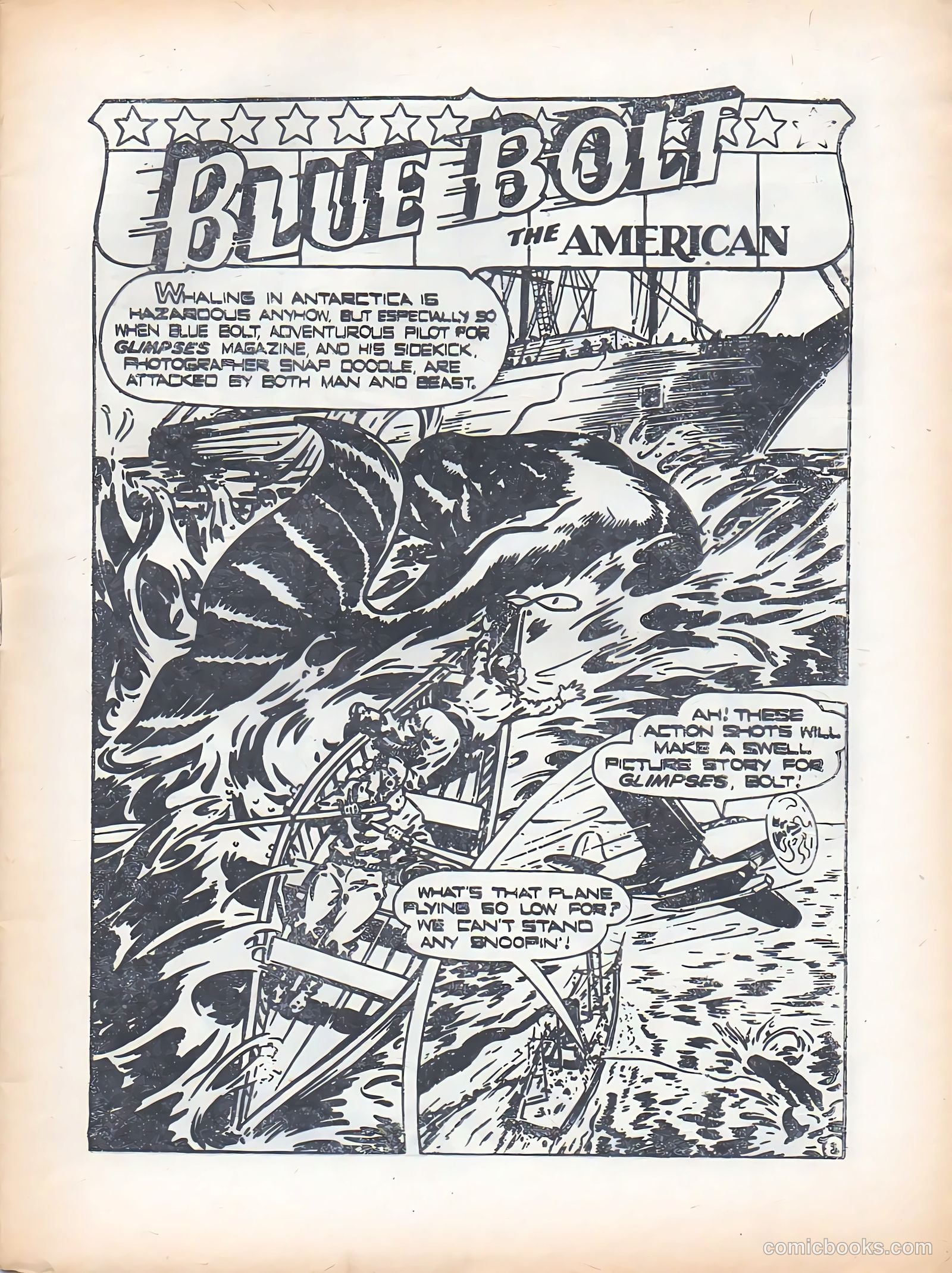 Blue Bolt #13 — page 3 of 36