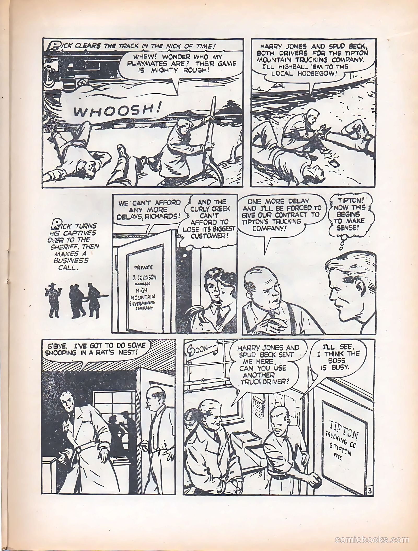 Blue Bolt #13 — page 23 of 36