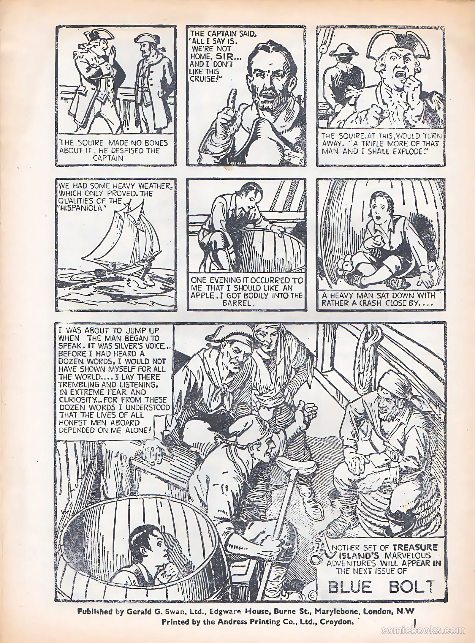 Blue Bolt #13 — page 34 of 36
