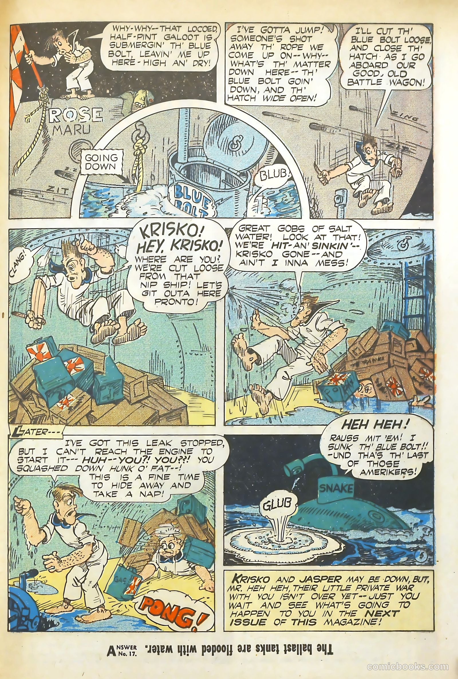 Blue Bolt #3 — page 49 of 52