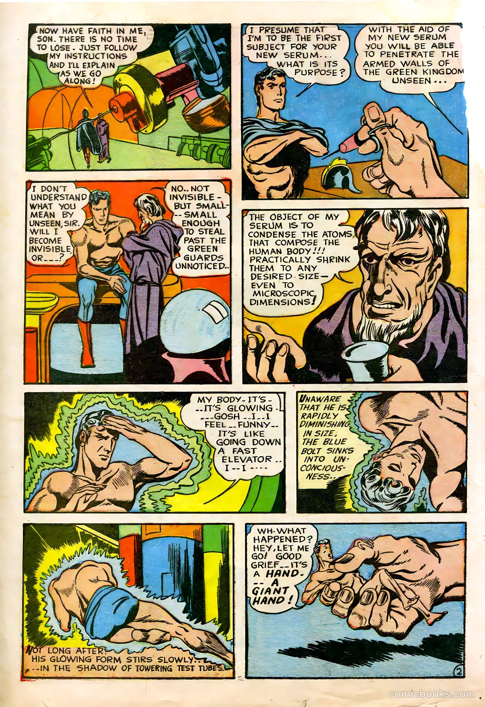 Blue Bolt #4 — page 5 of 69