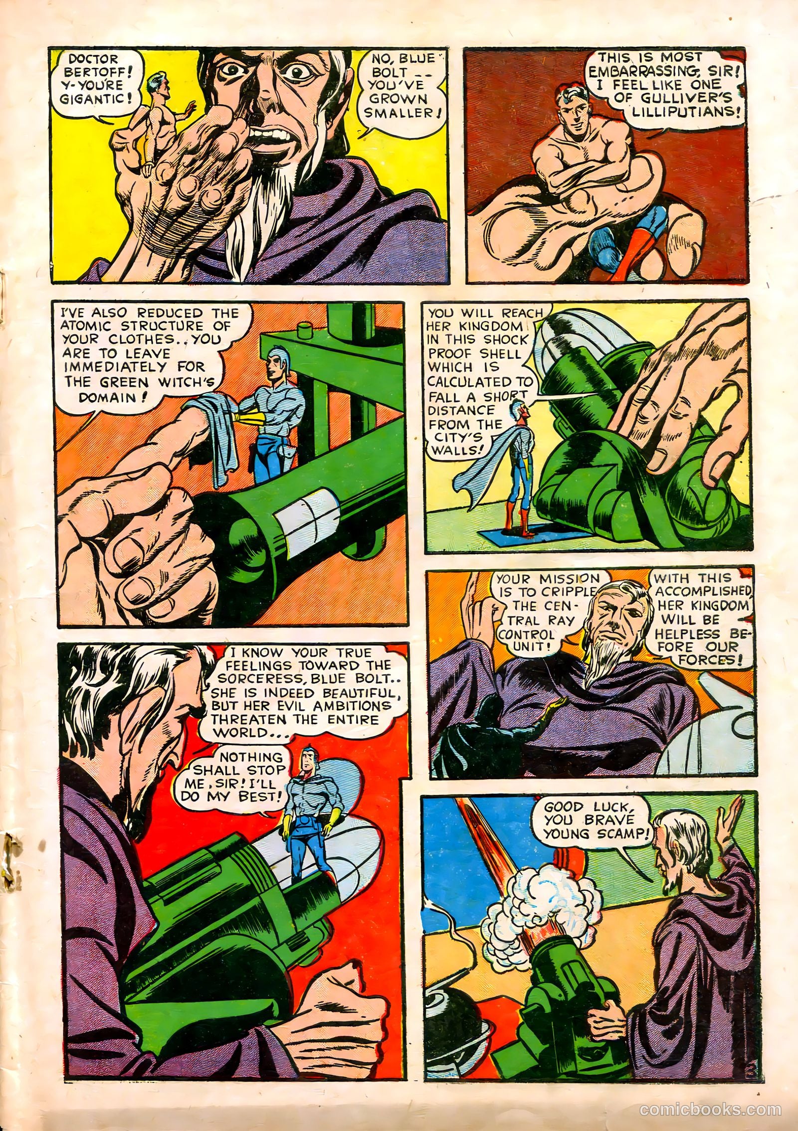 Blue Bolt #4 — page 6 of 69