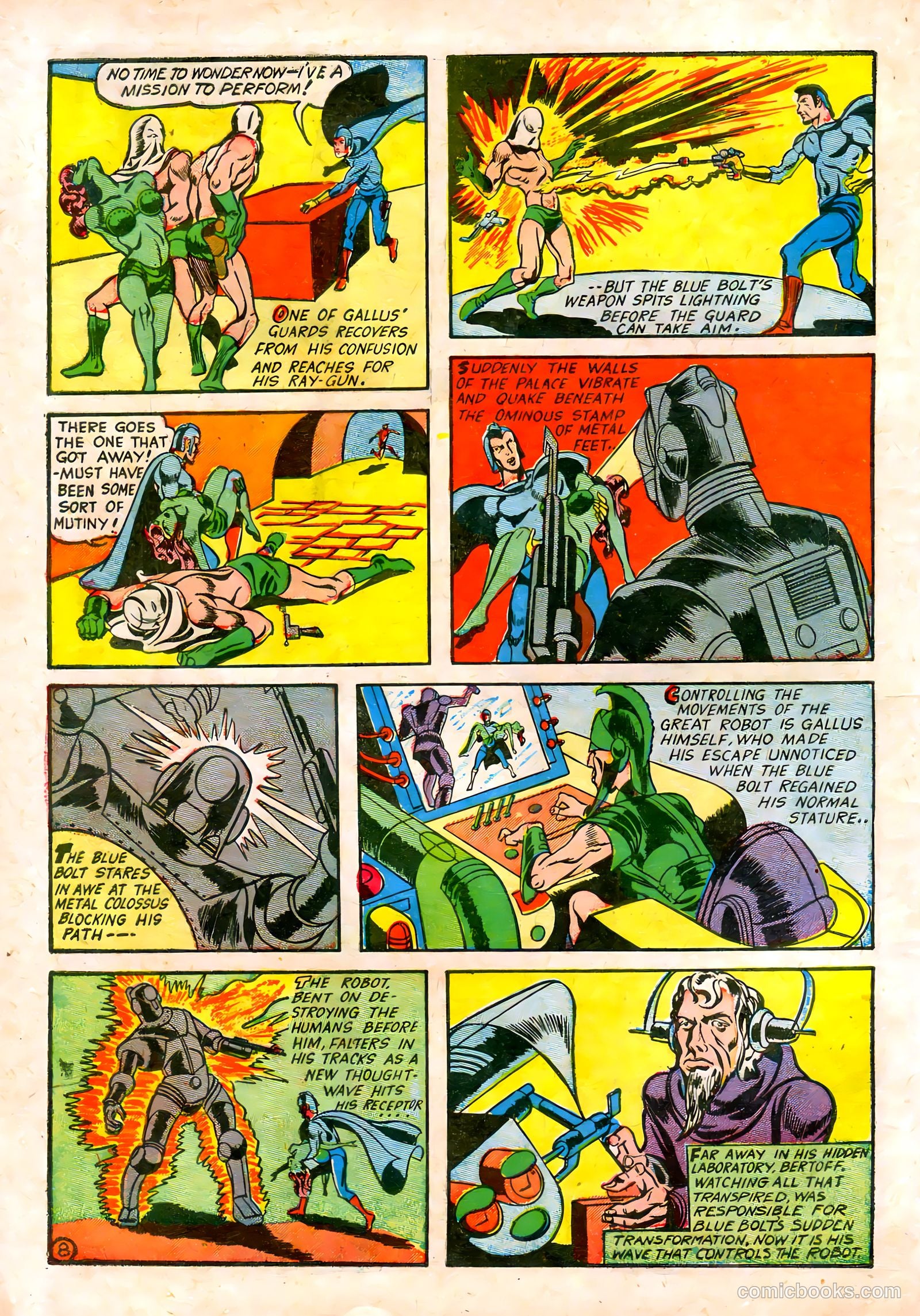 Blue Bolt #4 — page 11 of 69