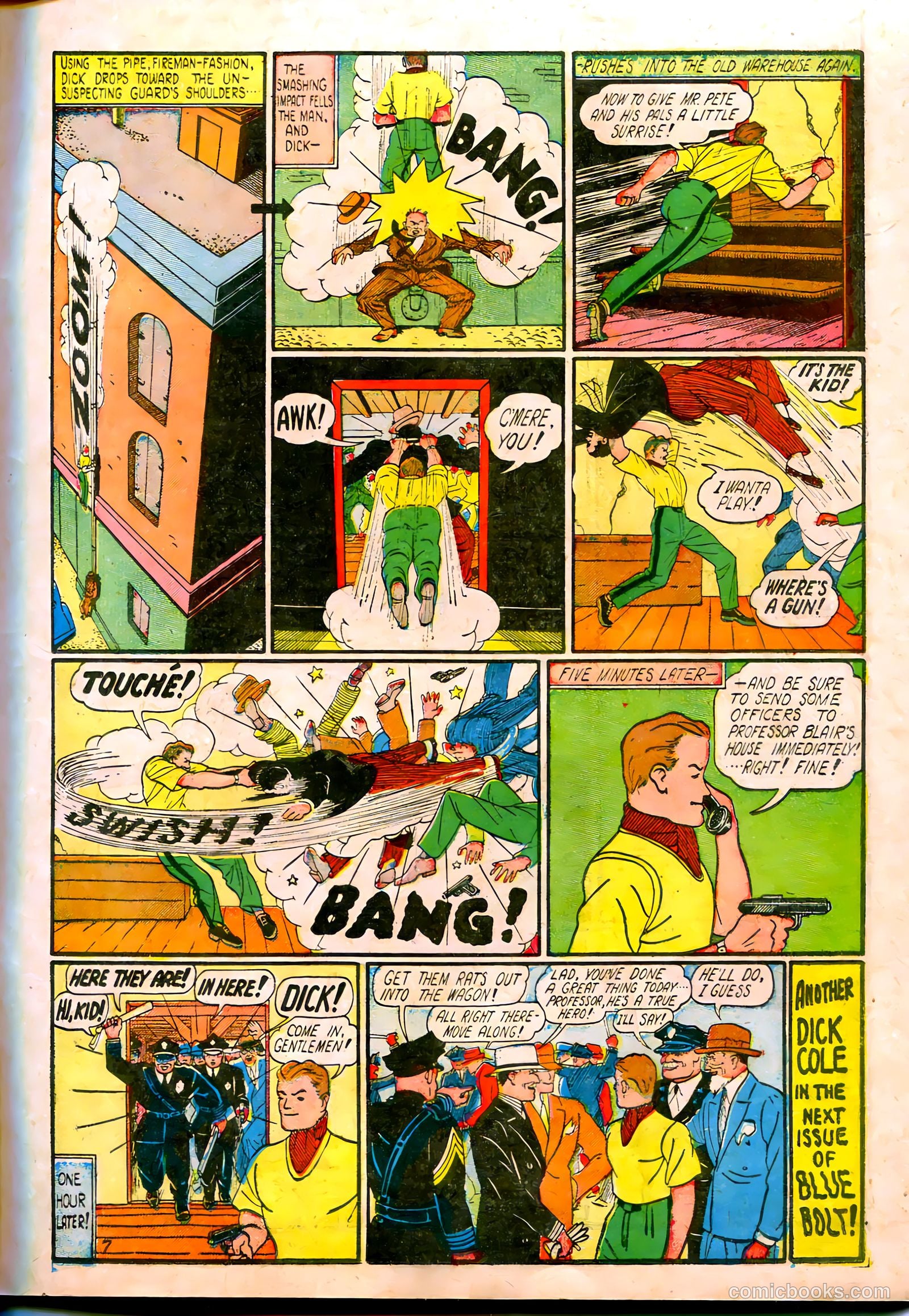 Blue Bolt #4 — page 20 of 69