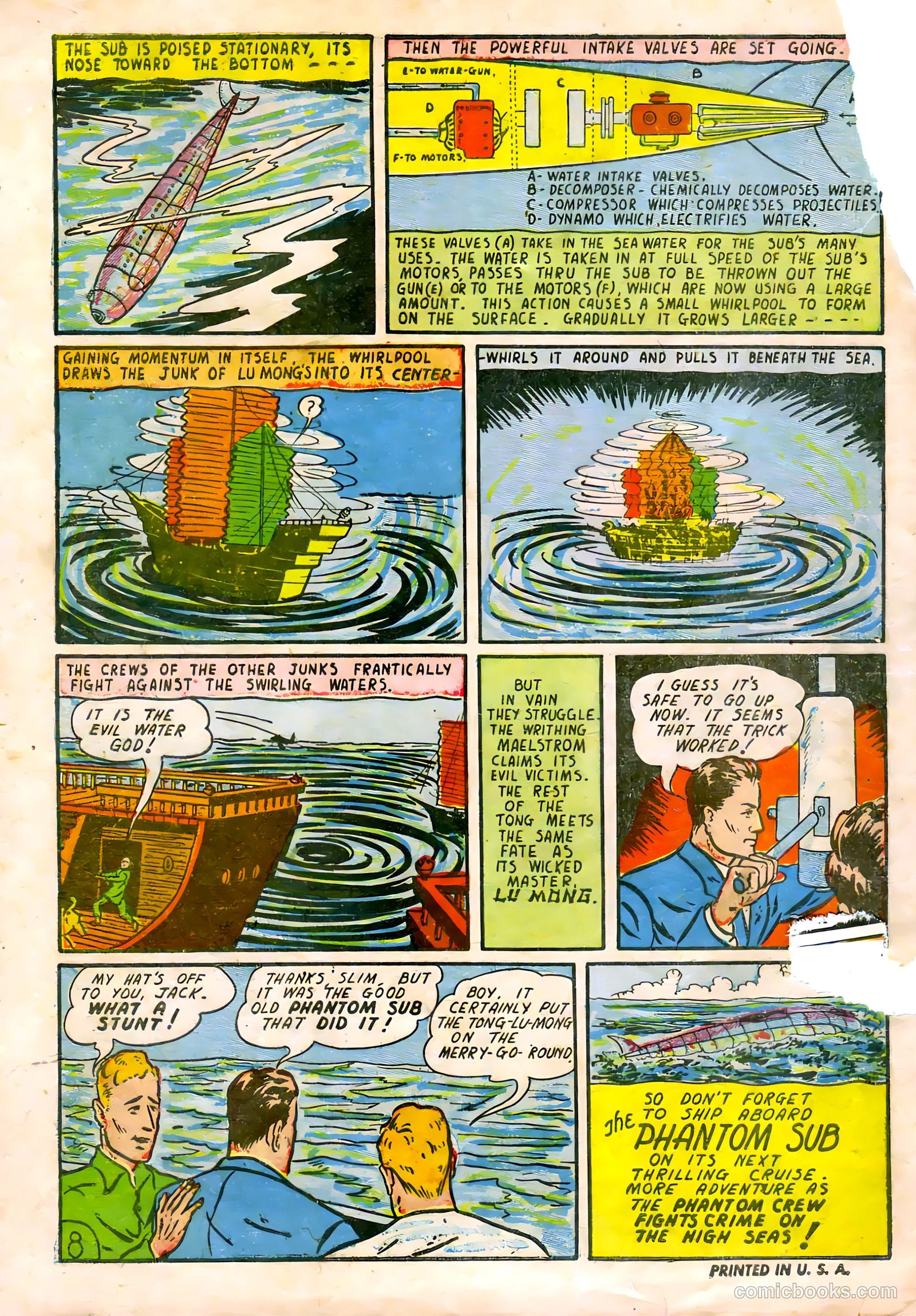 Blue Bolt #4 — page 67 of 69