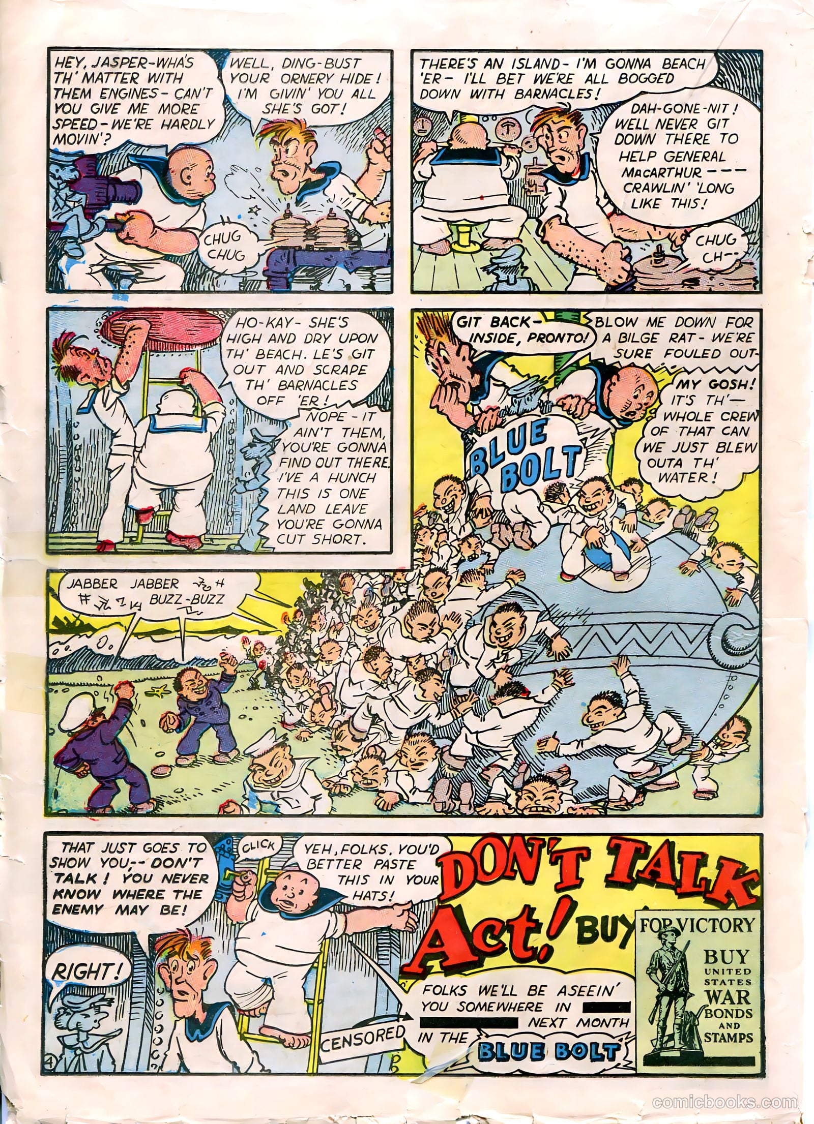 Blue Bolt #5 — page 32 of 68