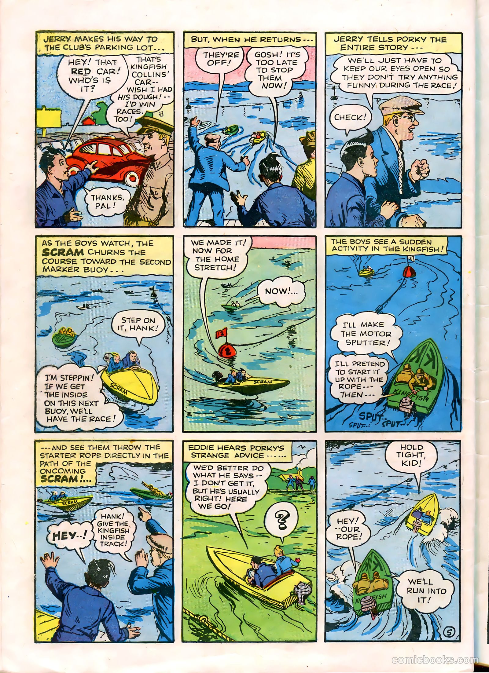Blue Bolt #5 — page 56 of 68