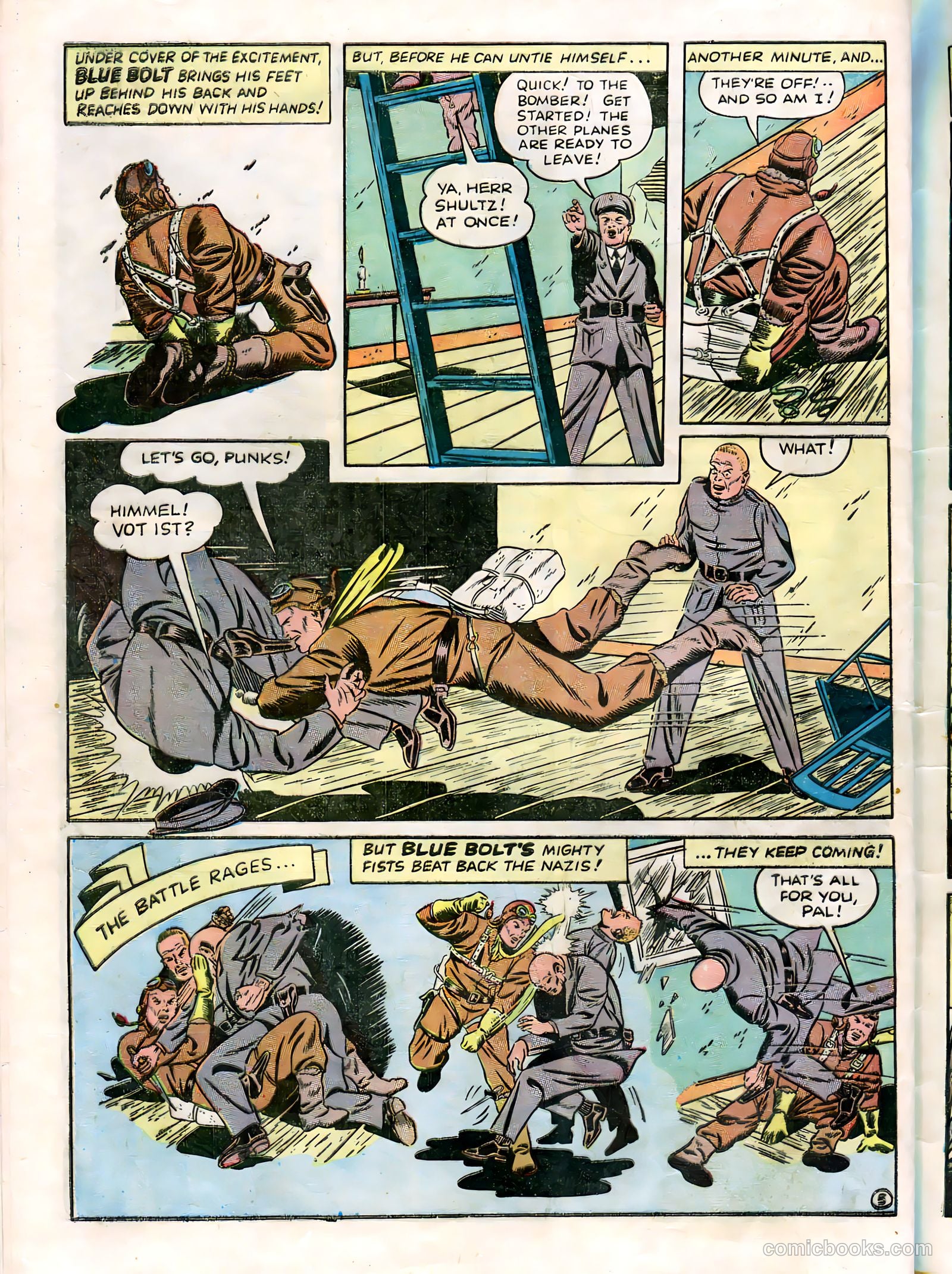 Blue Bolt #5 — page 62 of 68
