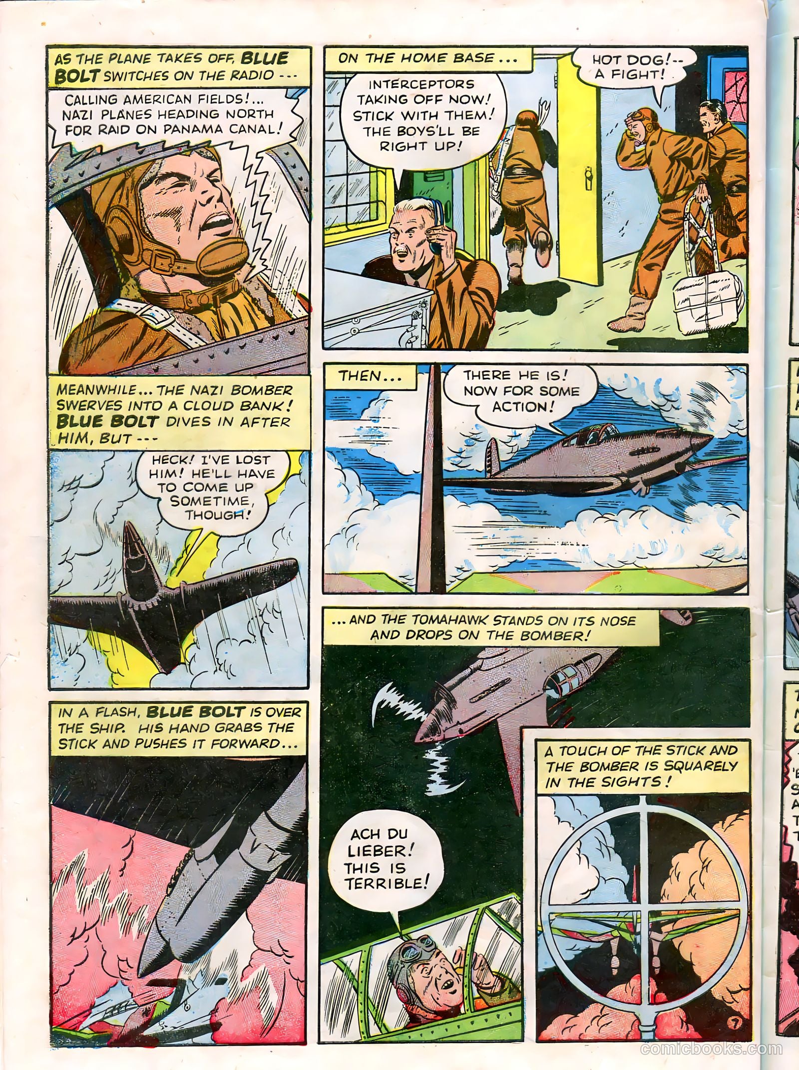 Blue Bolt #5 — page 64 of 68