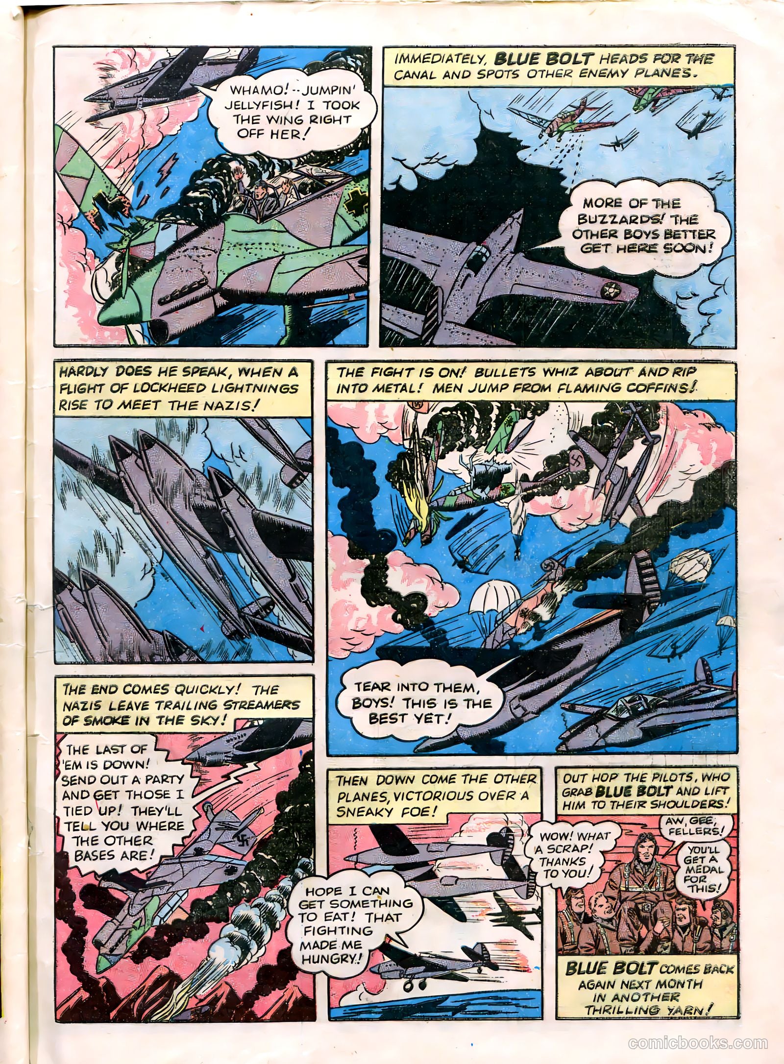 Blue Bolt #5 — page 65 of 68