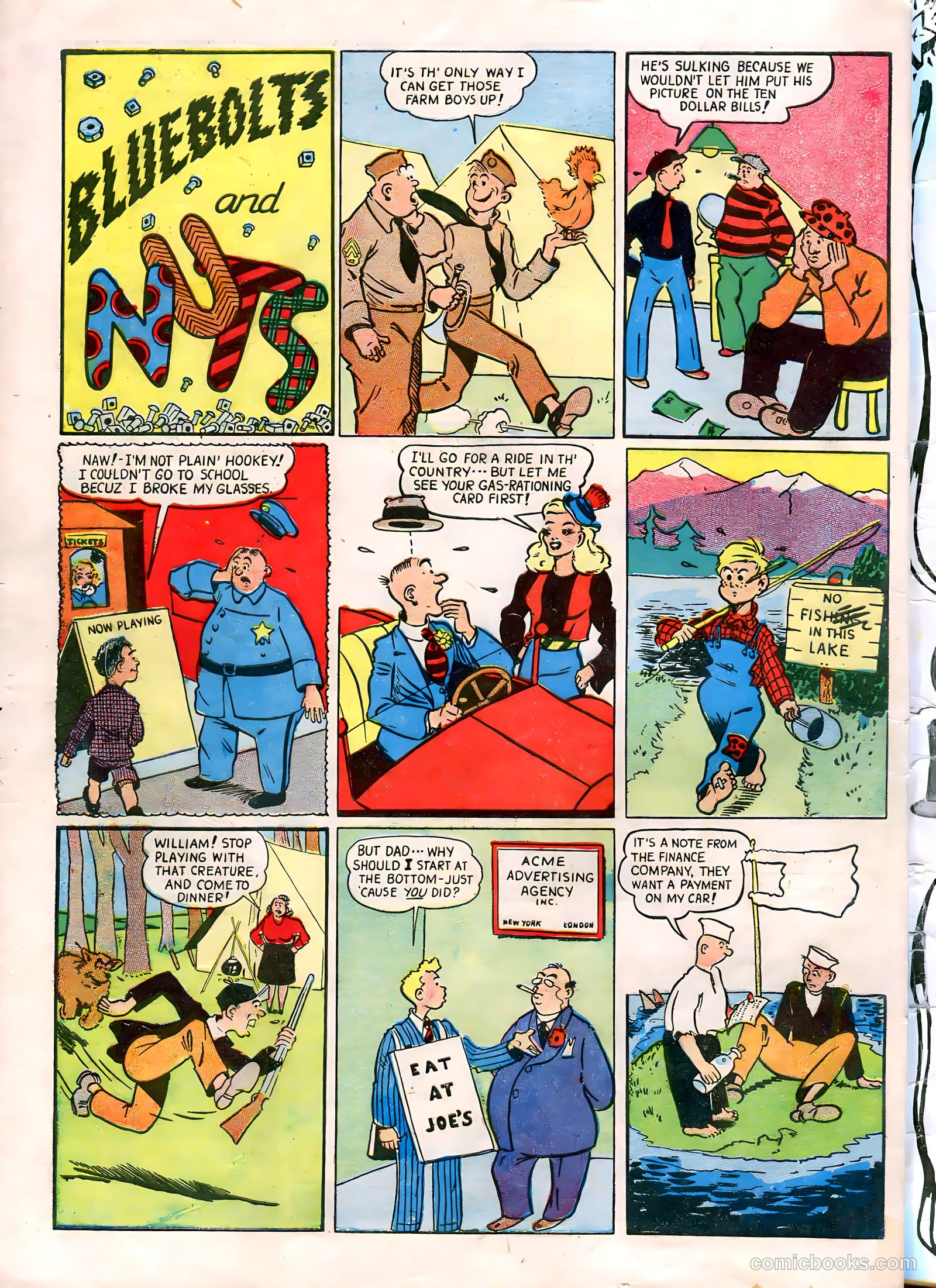 Blue Bolt #5 — page 66 of 68