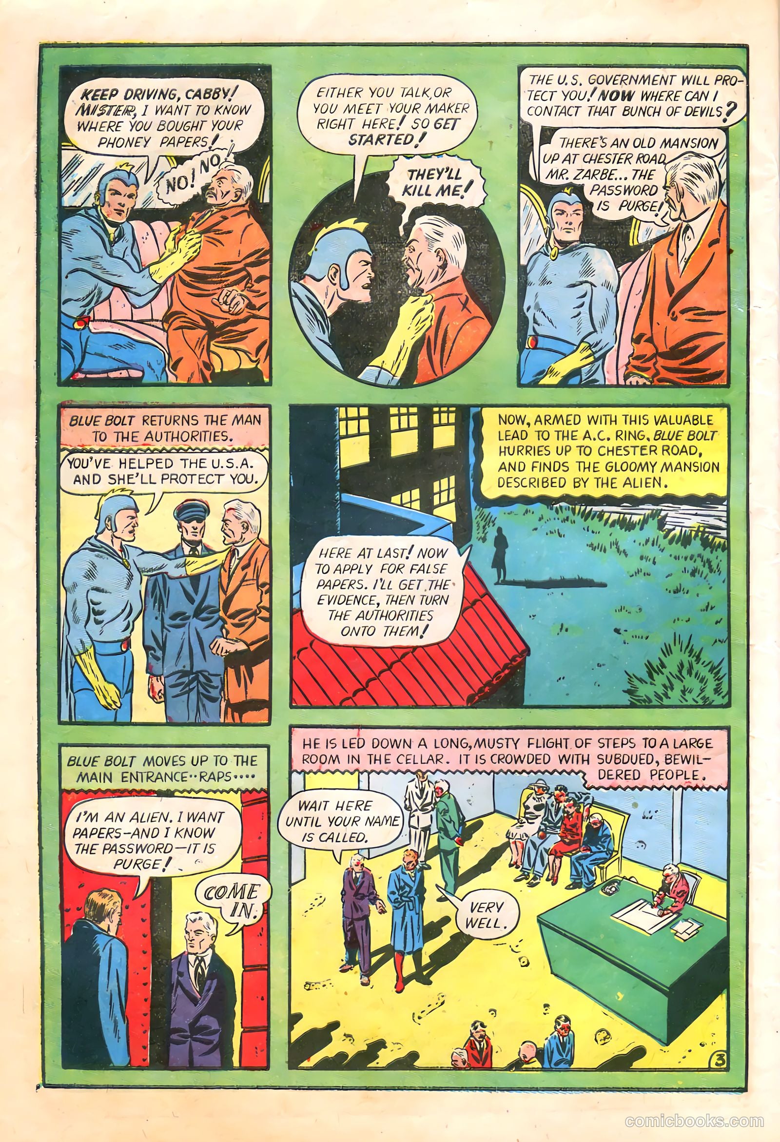 Blue Bolt #6 — page 16 of 68