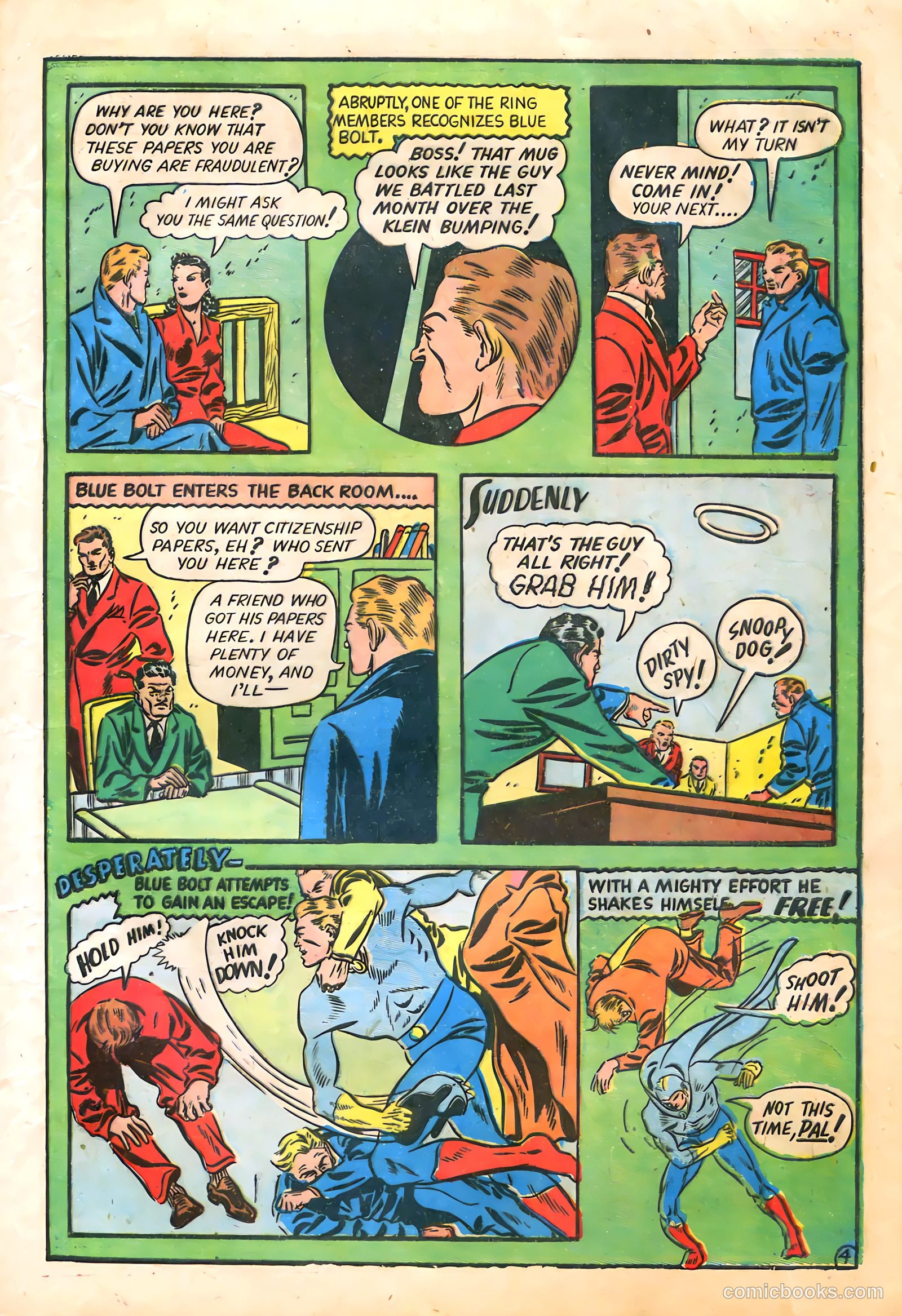 Blue Bolt #6 — page 17 of 68