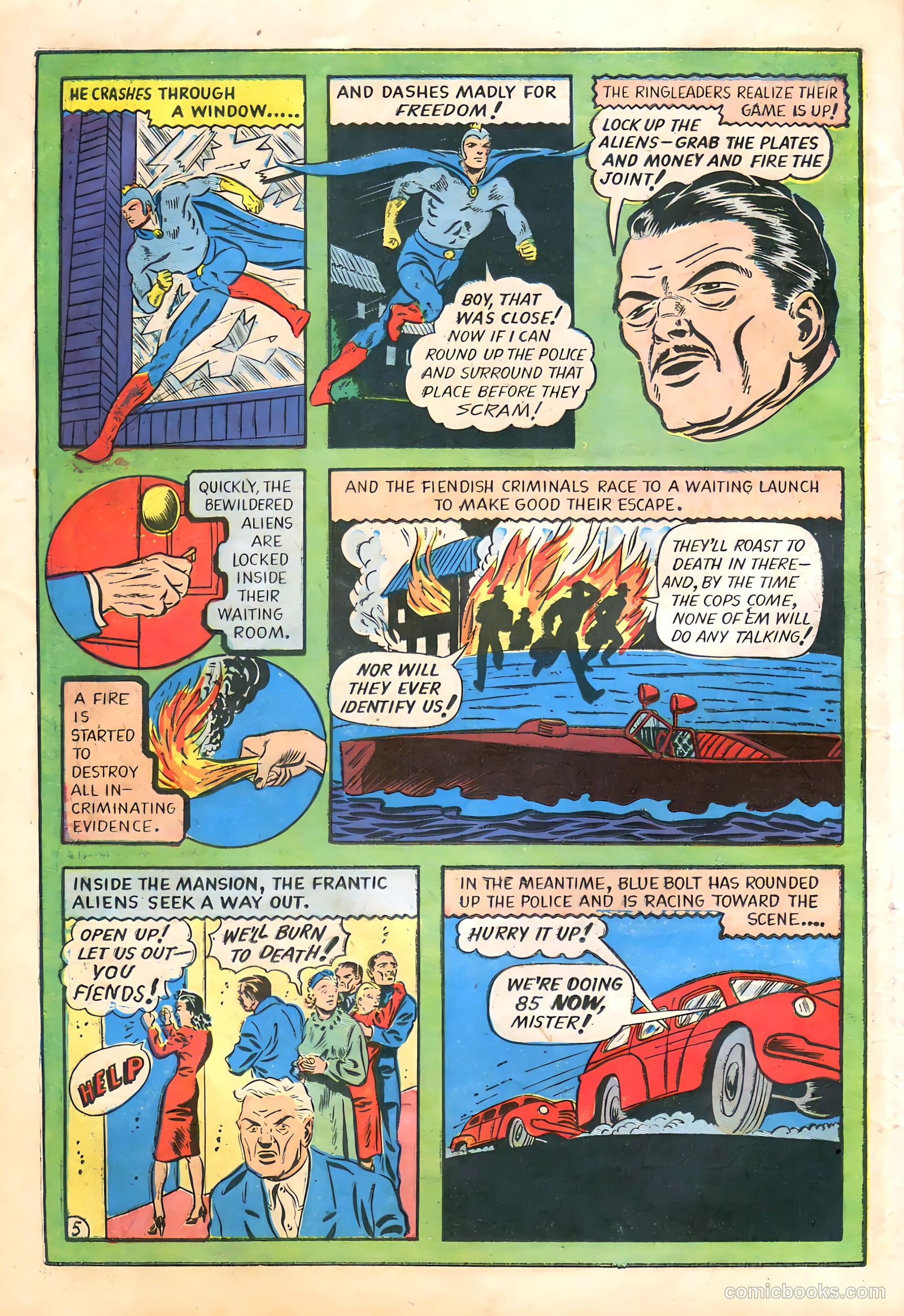 Blue Bolt #6 — page 18 of 68