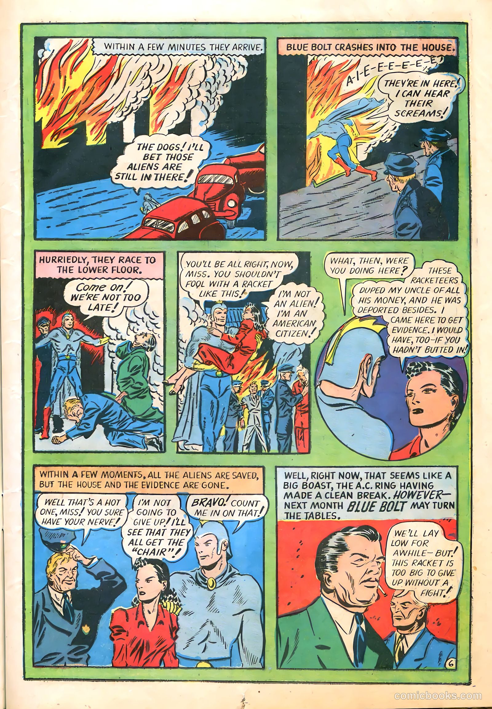 Blue Bolt #6 — page 19 of 68