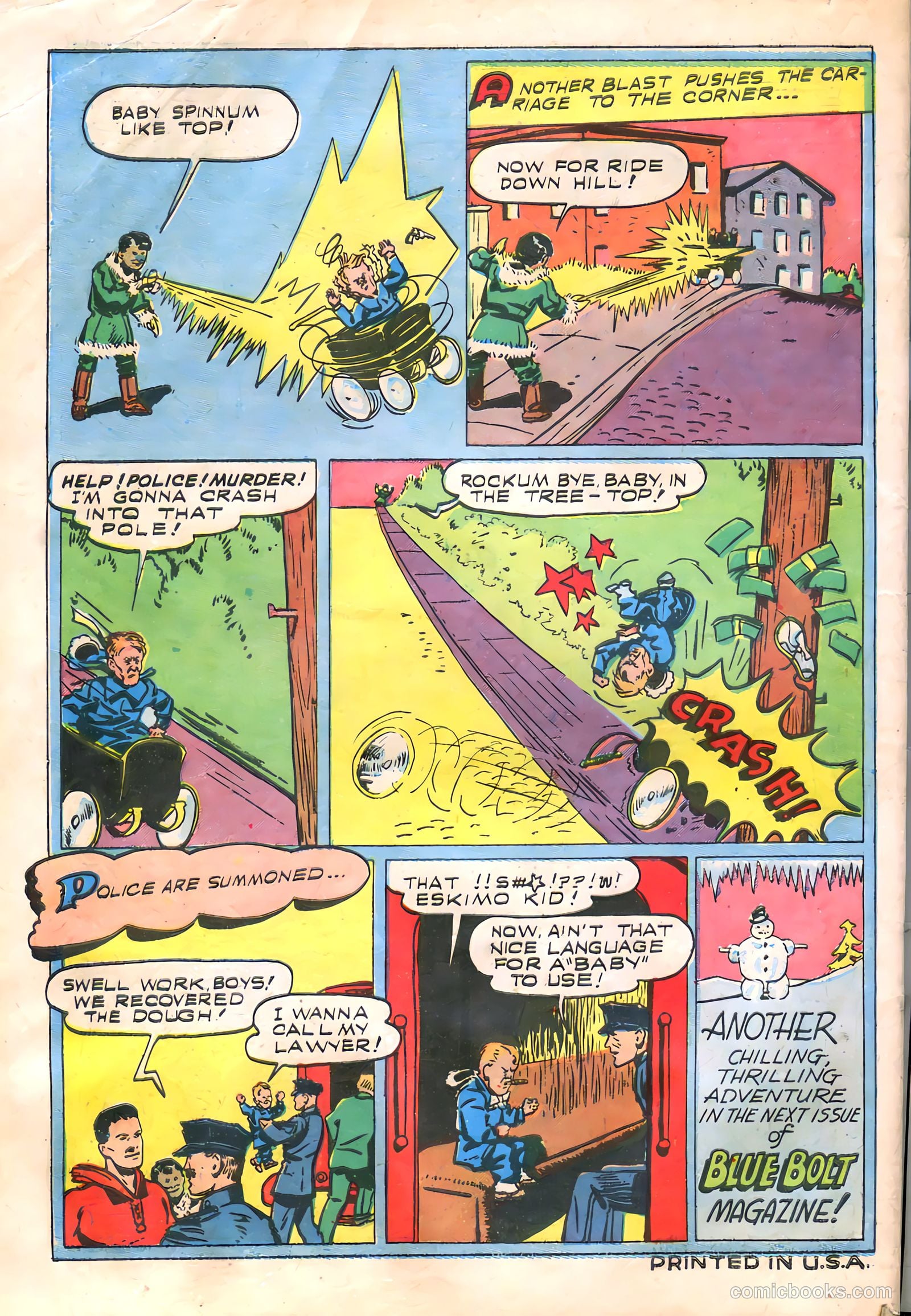 Blue Bolt #6 — page 66 of 68