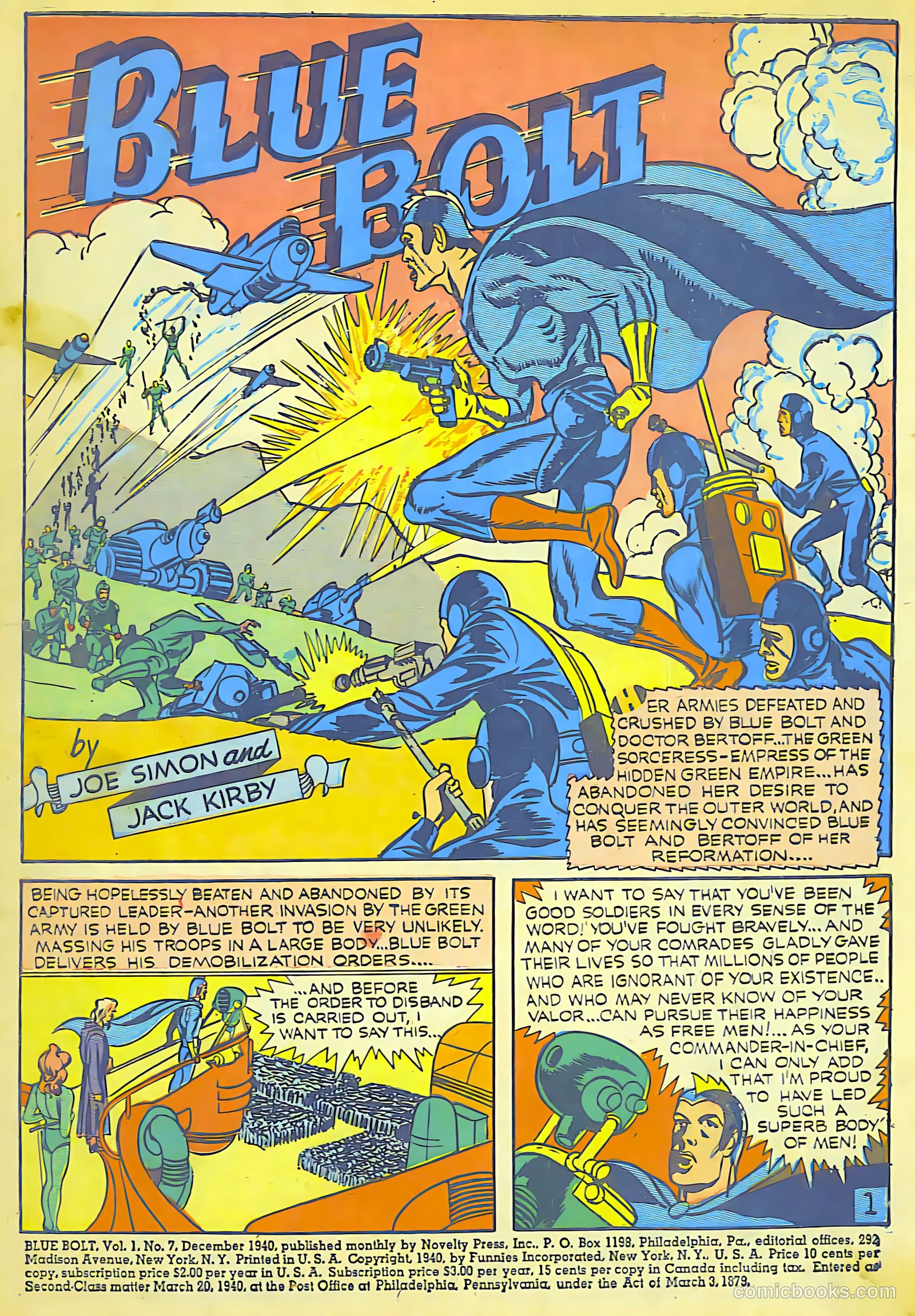 Blue Bolt #7 — page 3 of 68