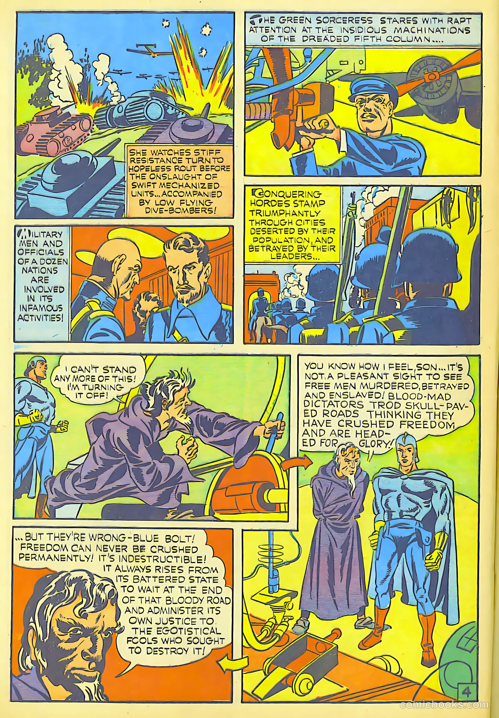 Blue Bolt #7 — page 6 of 68