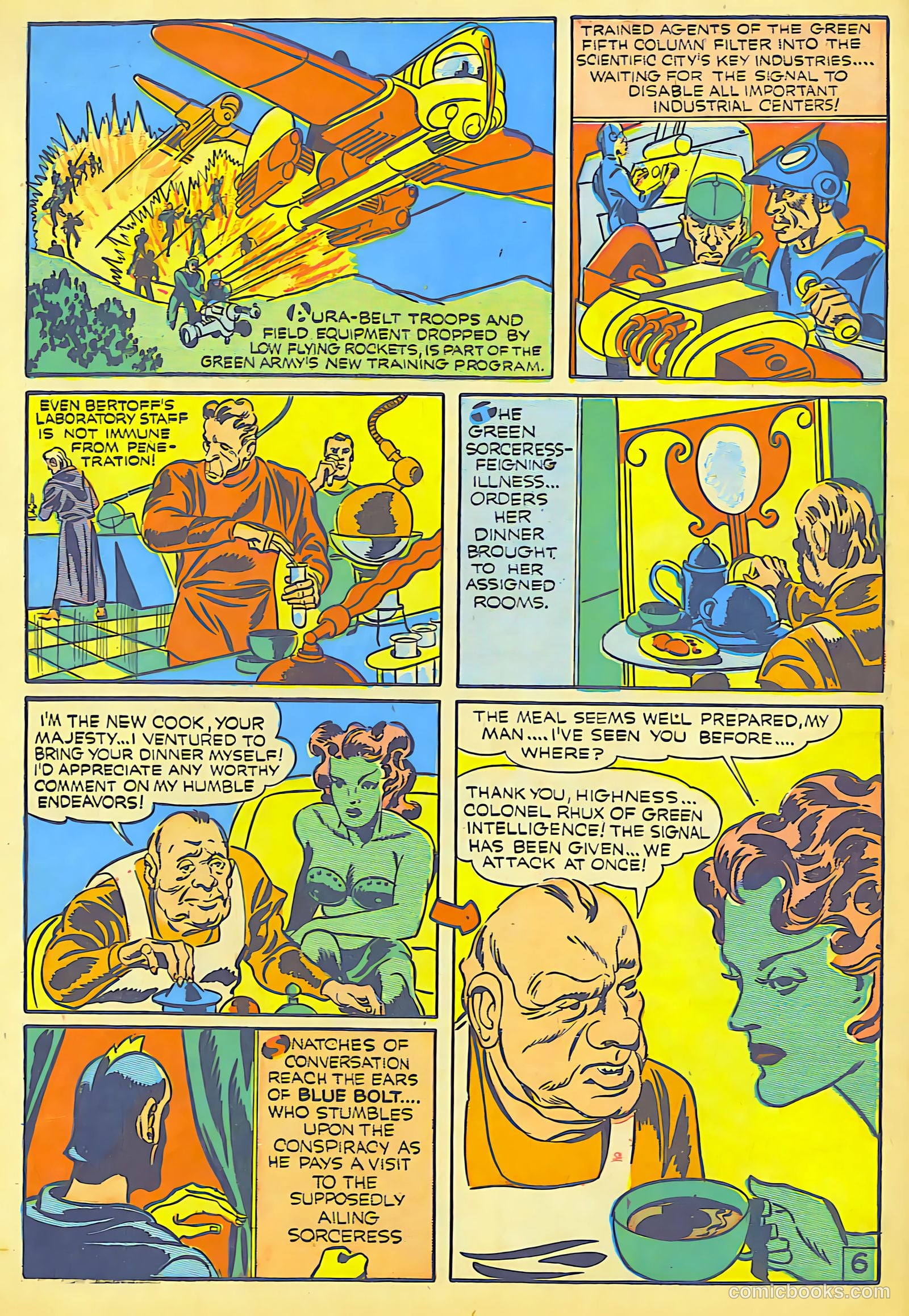 Blue Bolt #7 — page 8 of 68