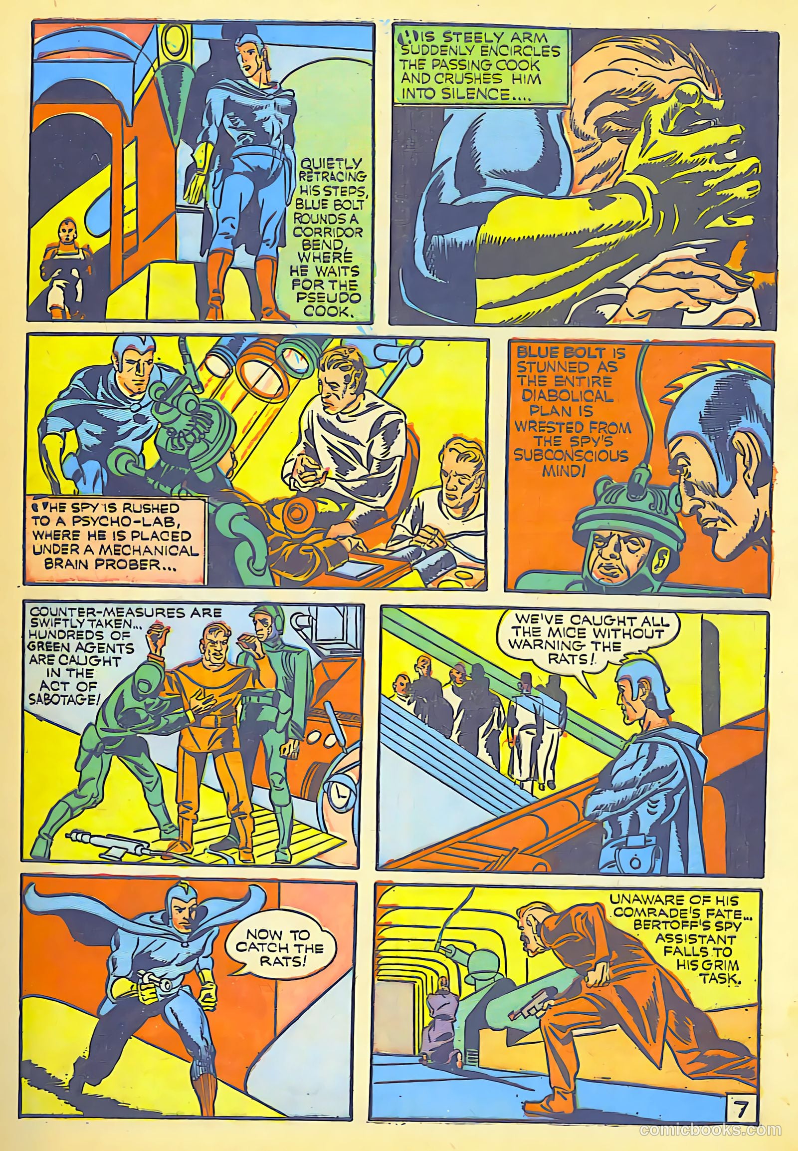 Blue Bolt #7 — page 9 of 68
