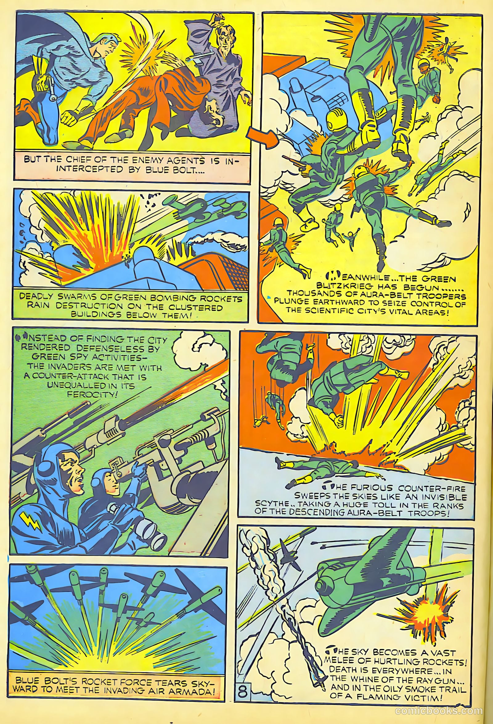 Blue Bolt #7 — page 10 of 68