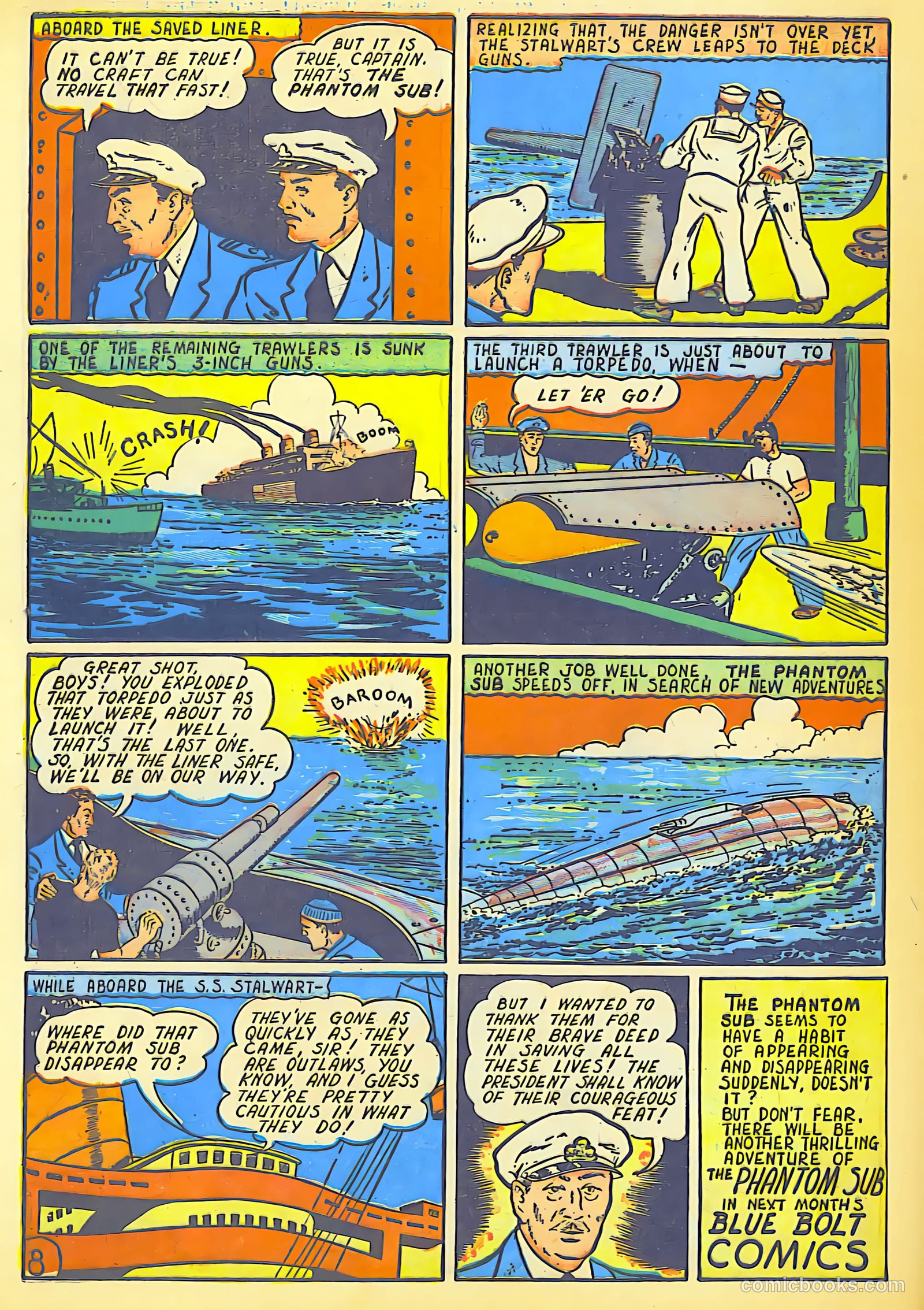 Blue Bolt #7 — page 60 of 68