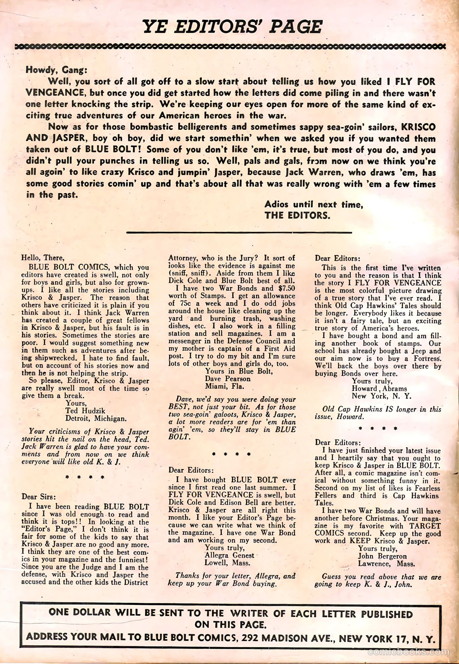 Blue Bolt #8 — page 2 of 60