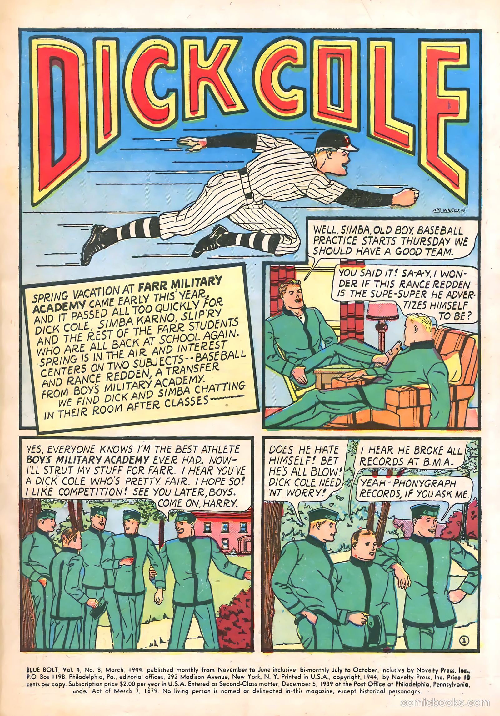 Blue Bolt #8 — page 3 of 60