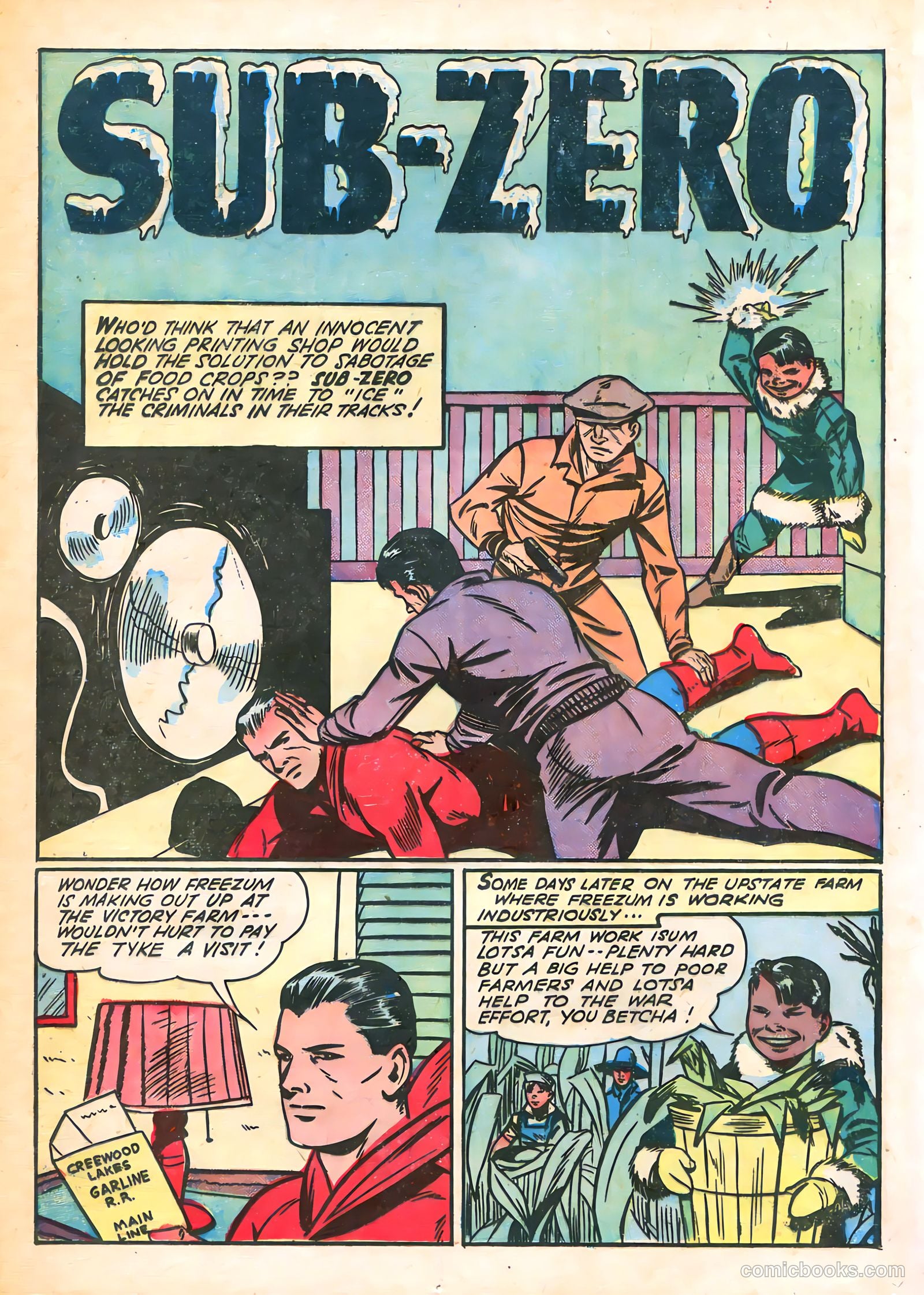 Blue Bolt #8 — page 33 of 60