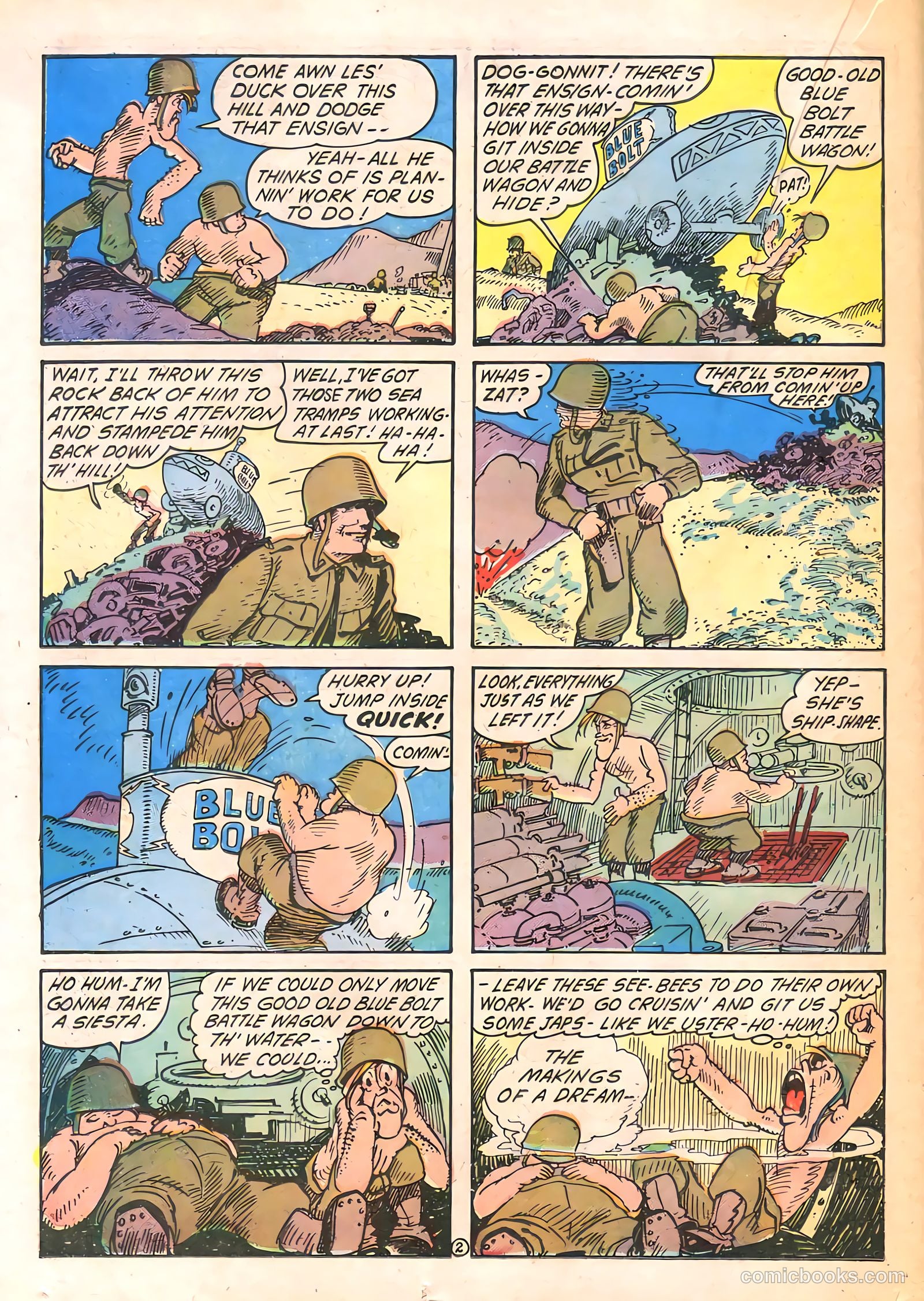 Blue Bolt #8 — page 40 of 60