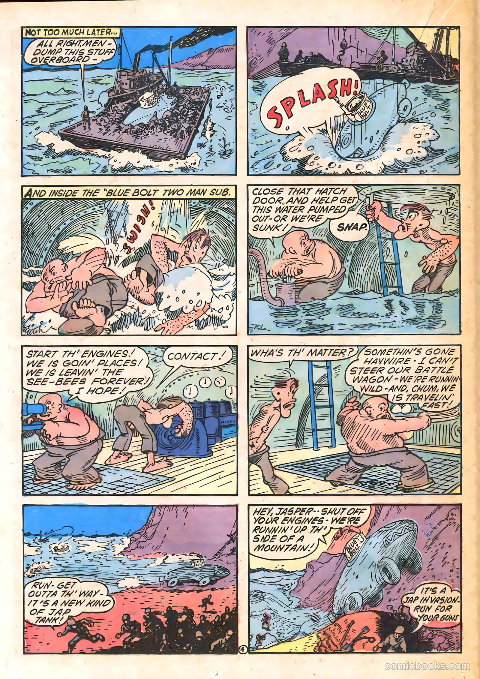 Blue Bolt #8 — page 42 of 60