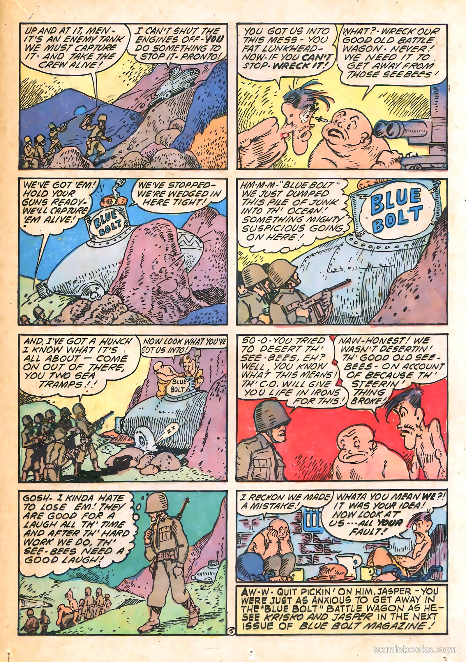 Blue Bolt #8 — page 43 of 60