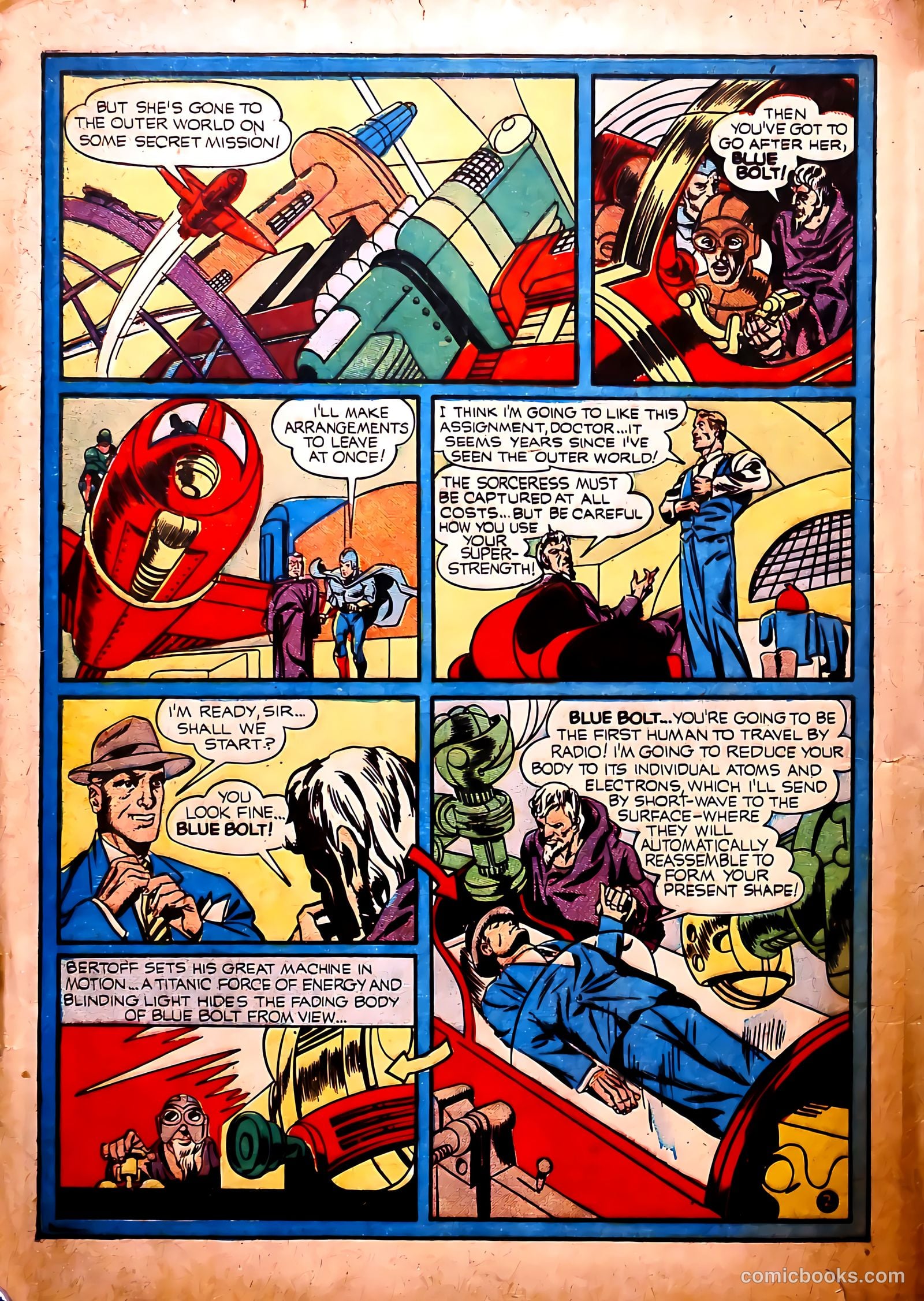 Blue Bolt #9 — page 3 of 65