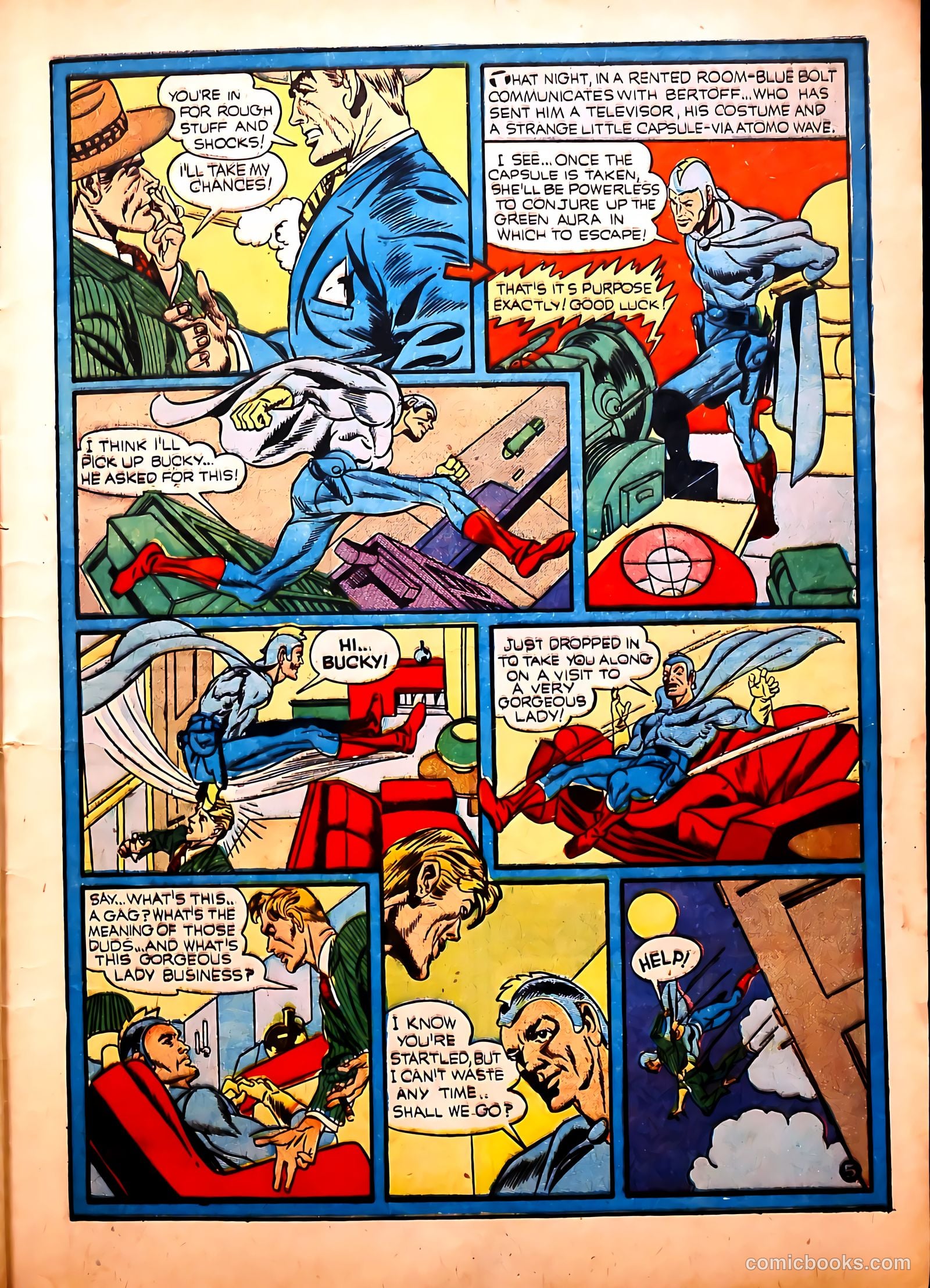 Blue Bolt #9 — page 6 of 65