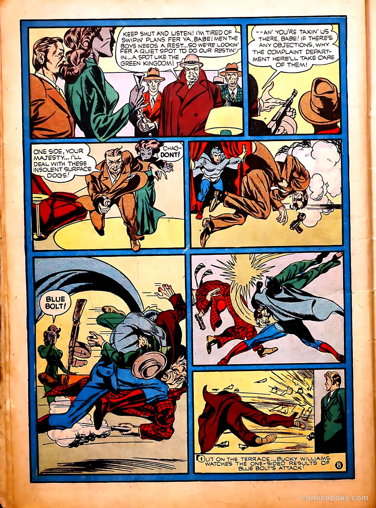 Blue Bolt #9 — page 9 of 65