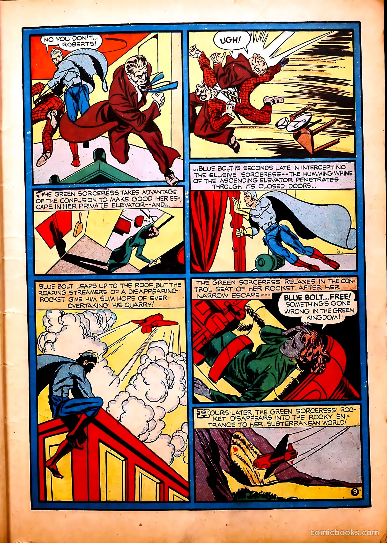 Blue Bolt #9 — page 10 of 65