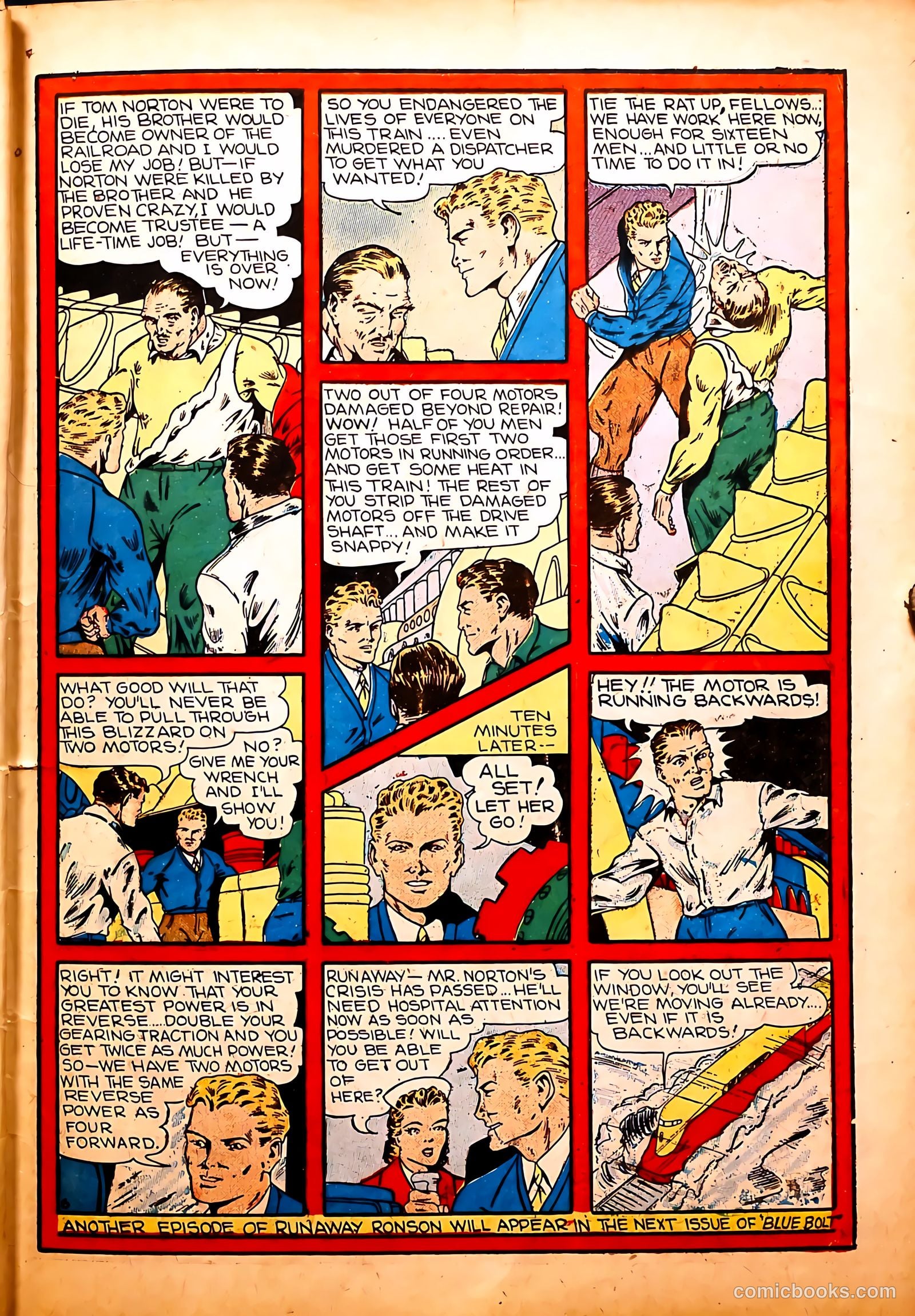 Blue Bolt #9 — page 50 of 65